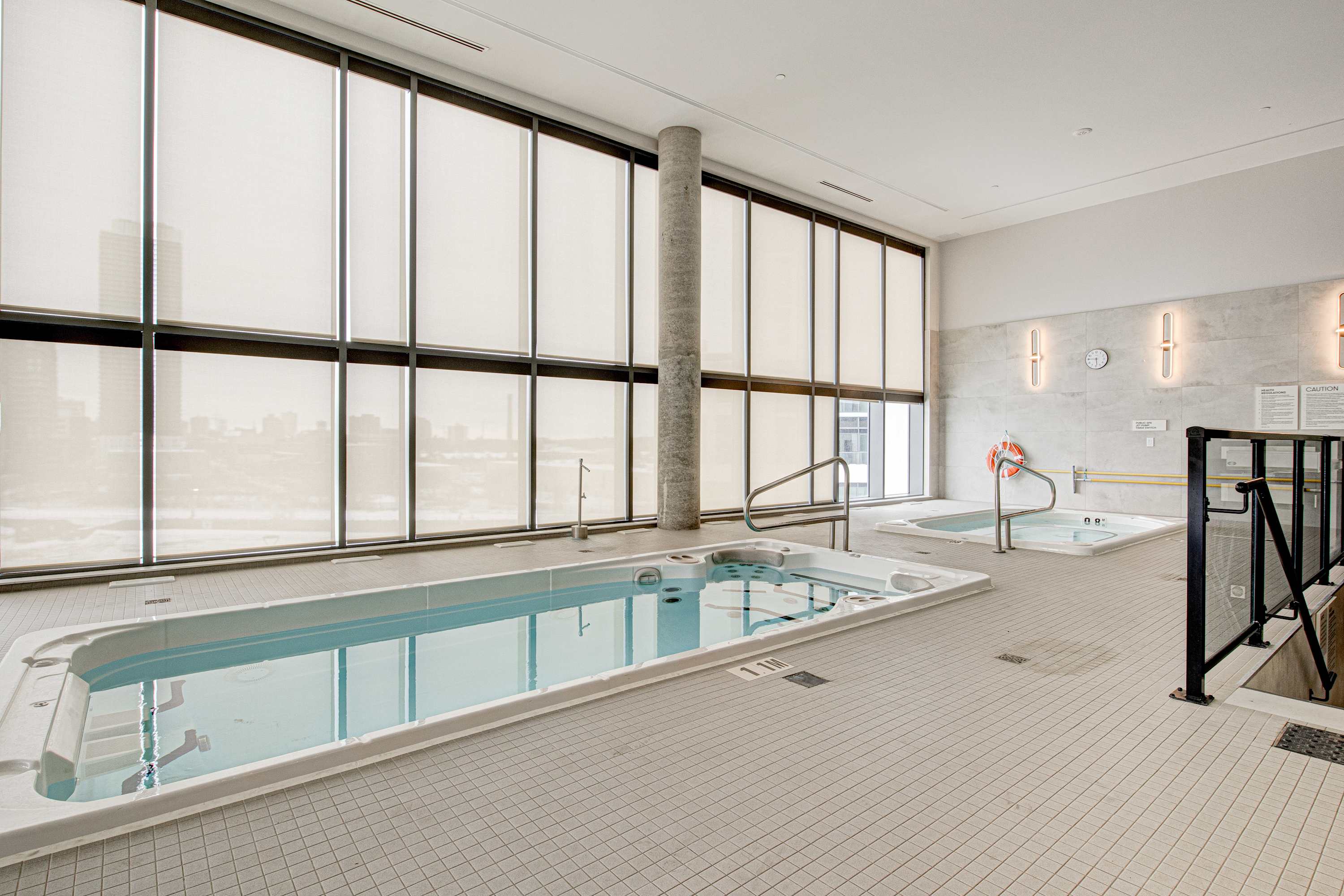 Modern High Rise Condo w City Views Balcony | Photo 17