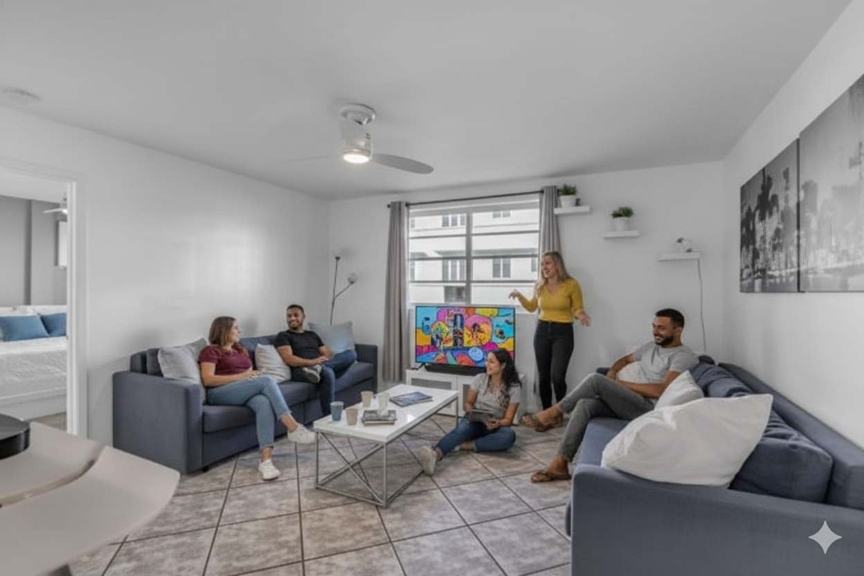 1 BLOCK FROM OCEAN 1 BR South Beach Collins Ave - Foto 5