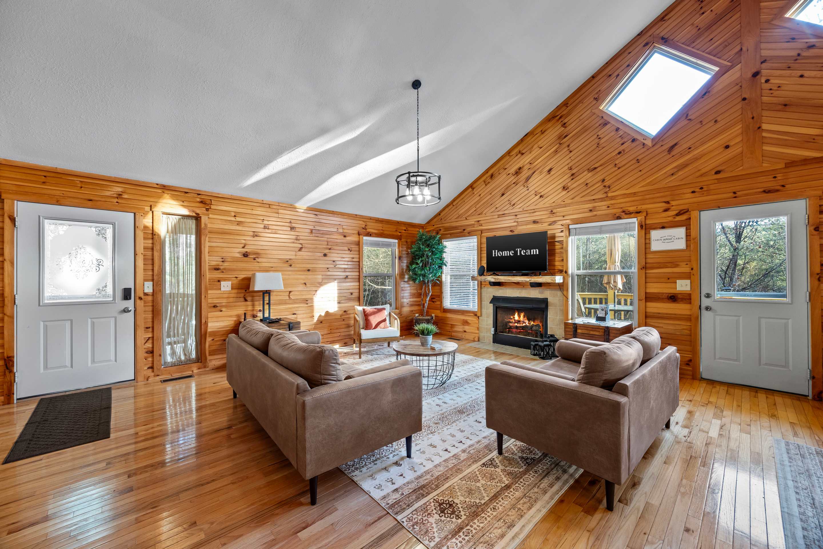 Cozy Cabin in Mountains | Firepit | Views | Games — Helen, GA — vacation rental