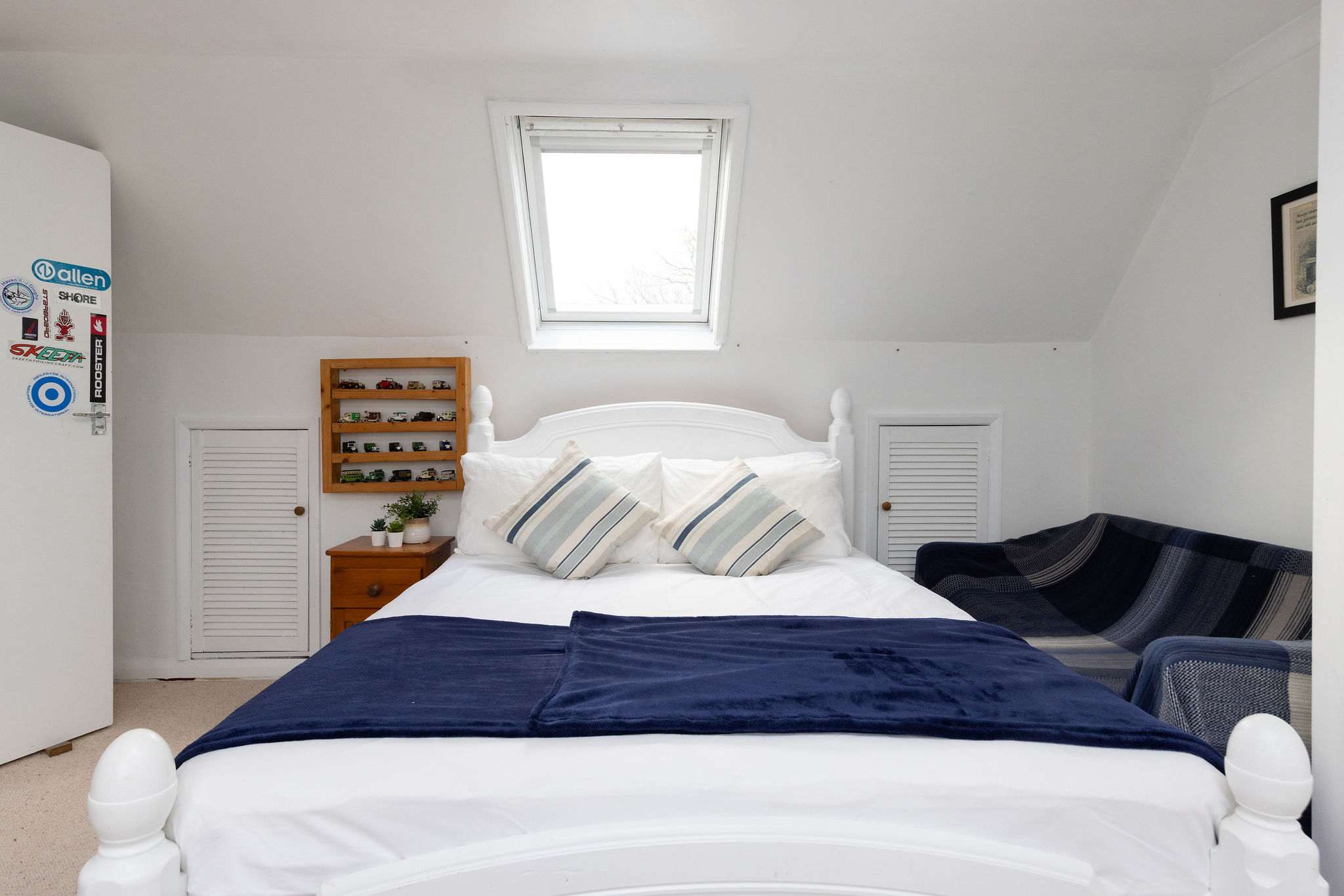 Spacious third bedroom