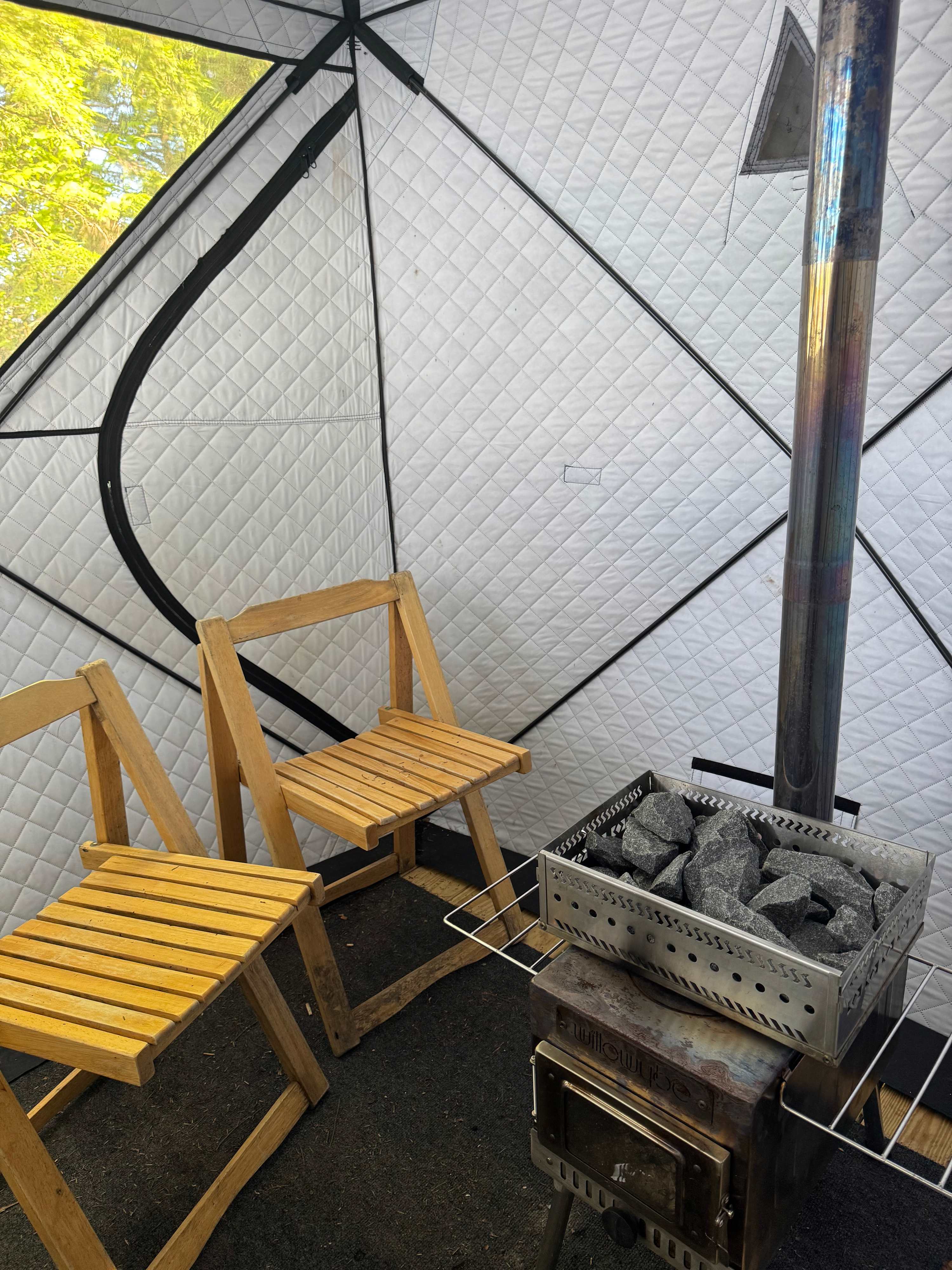 Hot Sauna.  Cold Plunge. Repeat.*CPS