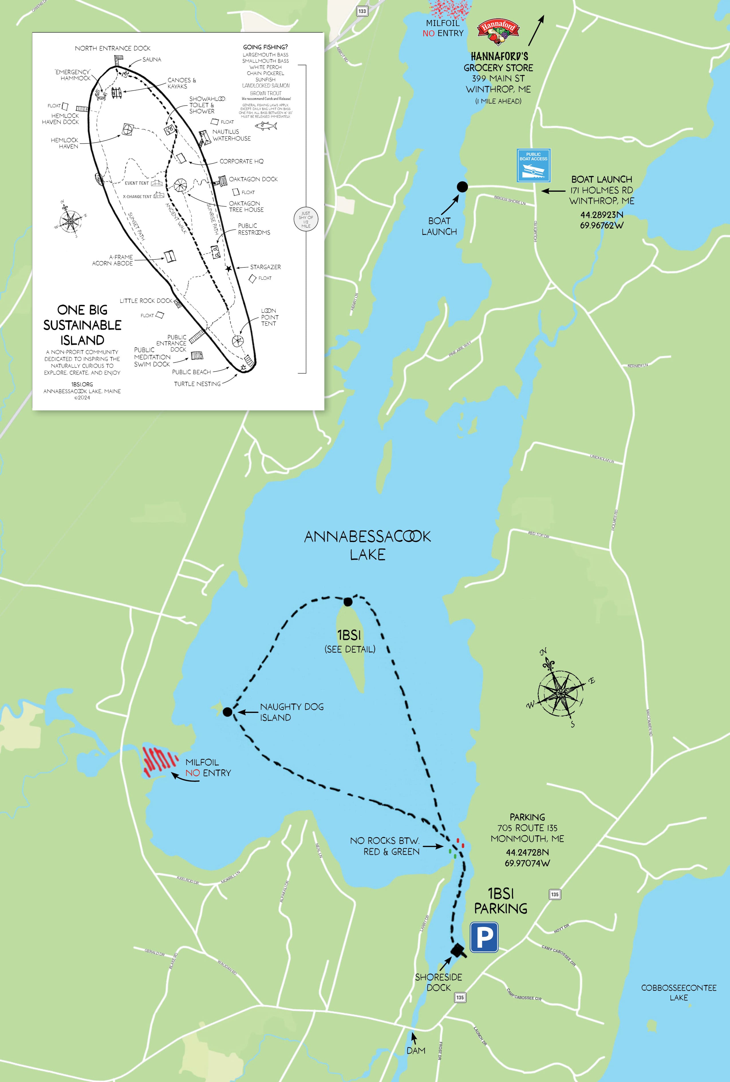 You are here.  Island adventure nearby. *LMP