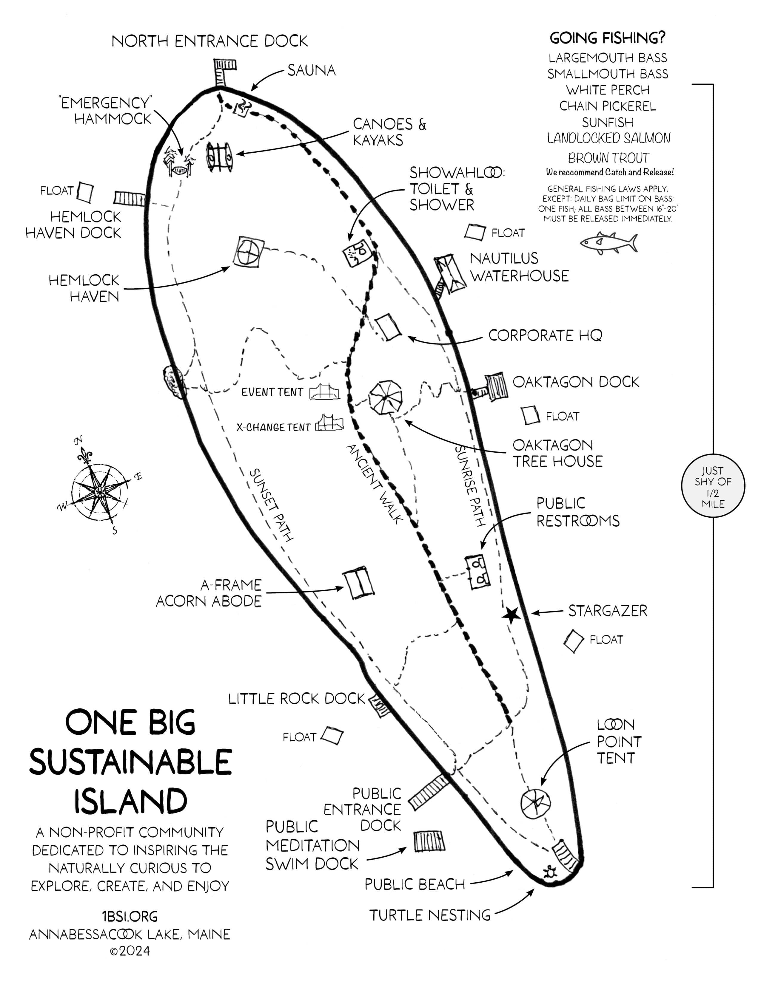 Island Treasure Map.*IMP