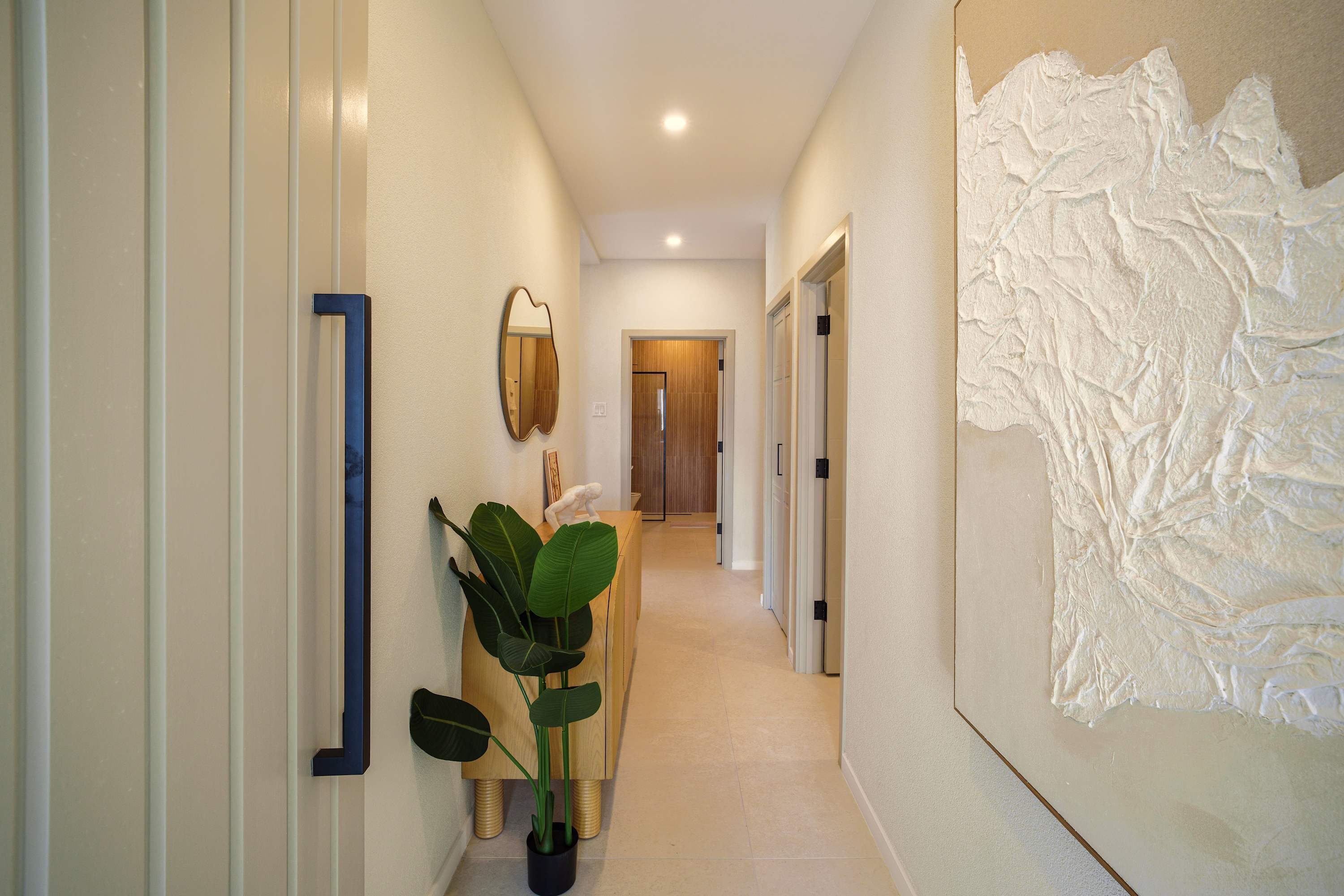 Entrance into hallway