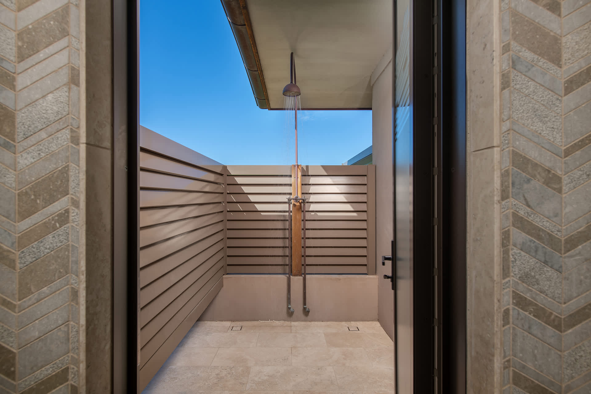 Outdoor Shower | Hale Nanea at Residences of Laulea, Big Island, Hawaii, by Luxus Vacation Properties