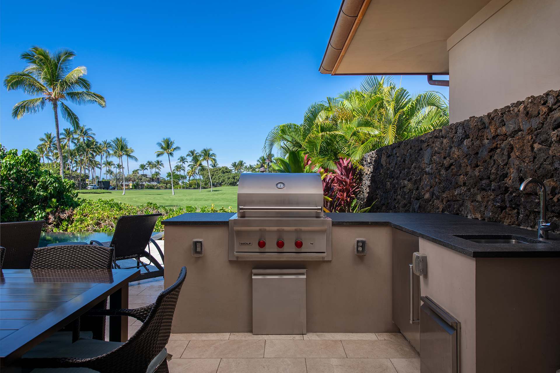 BBQ | Hale Nanea at Residences of Laulea, Big Island, Hawaii, by Luxus Vacation Properties