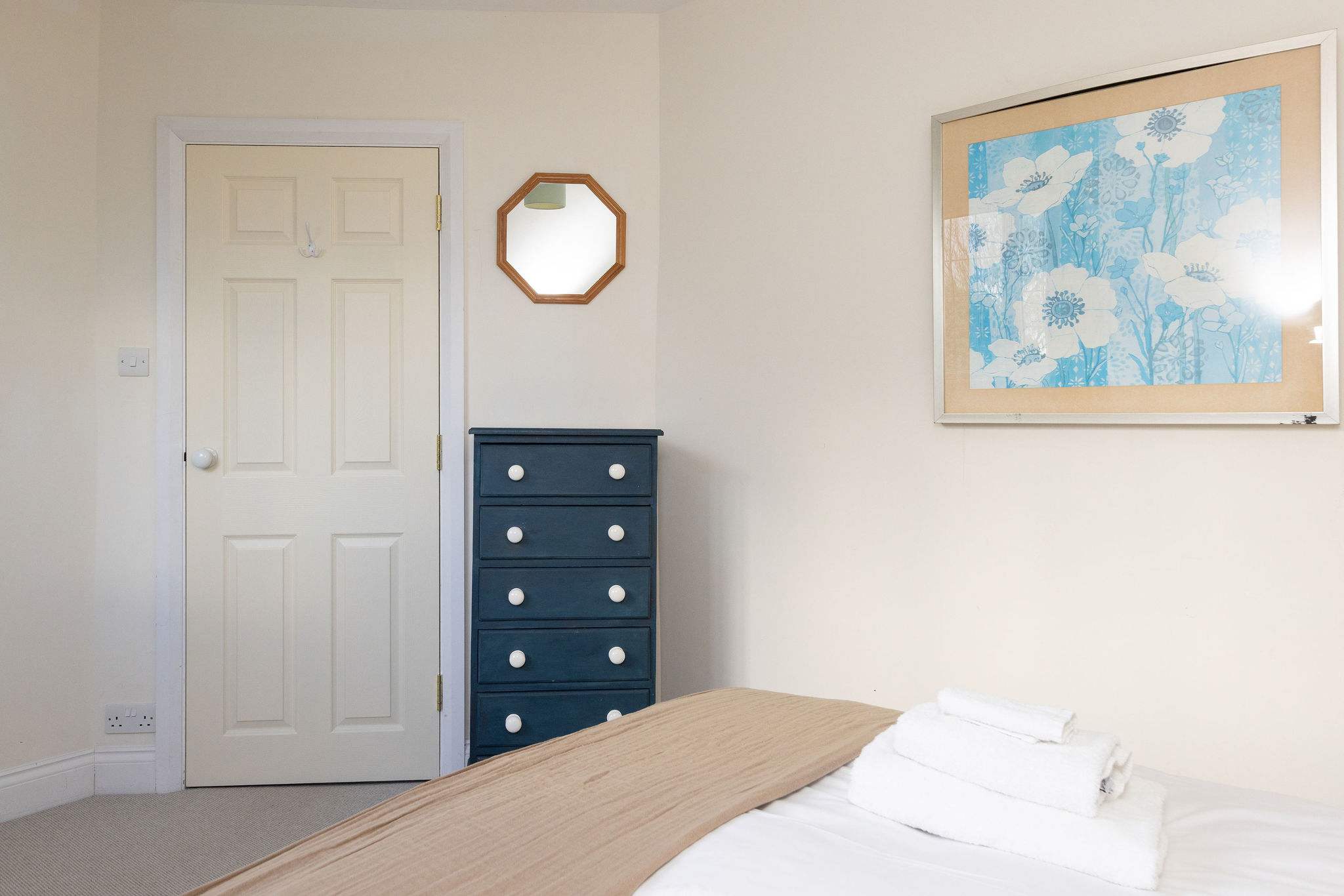 Good sized second bedroom with king bed