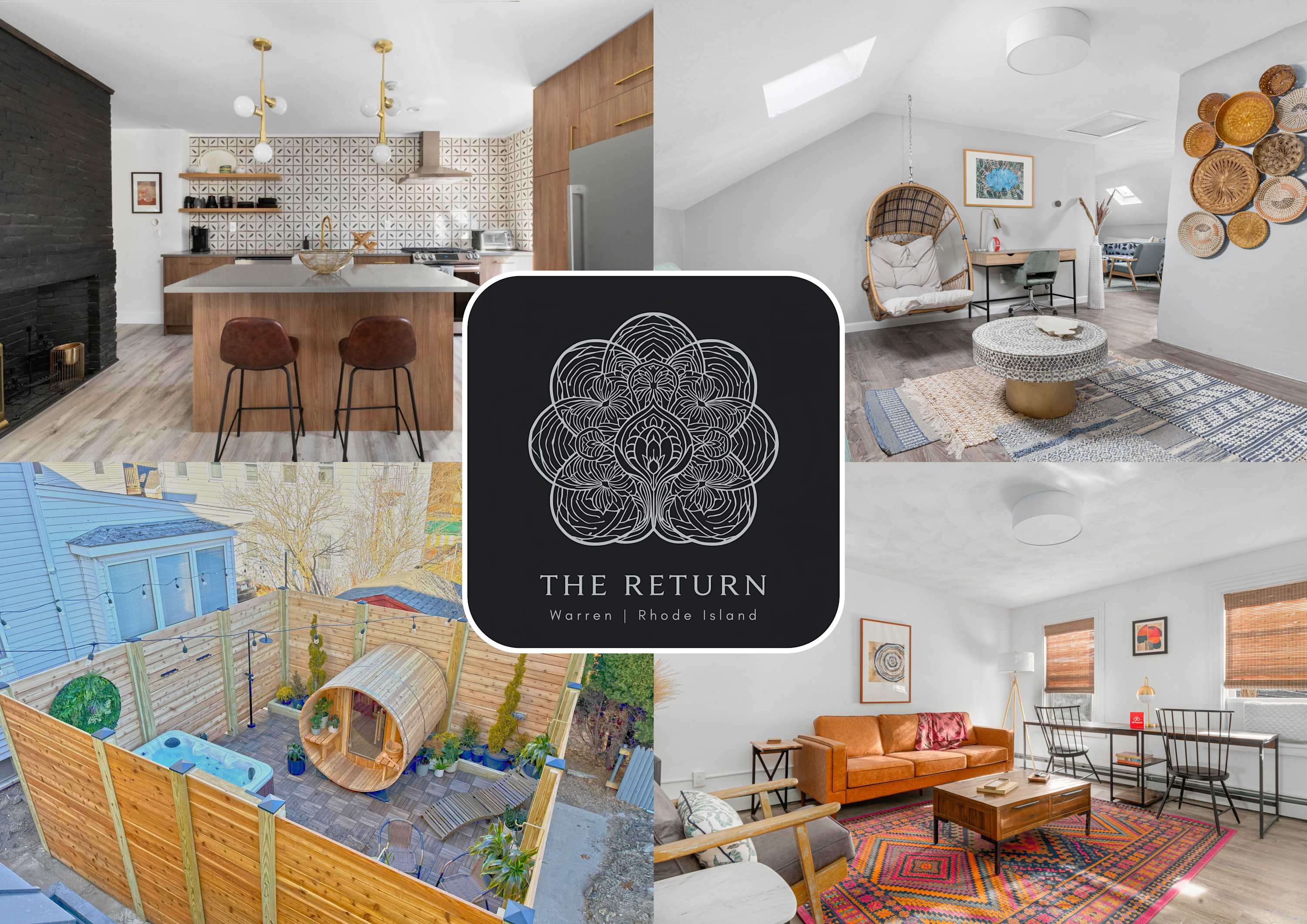 The Return - Multi-Unit Retreat - Sleeps 16 - Spa — Warren, RI — vacation rental