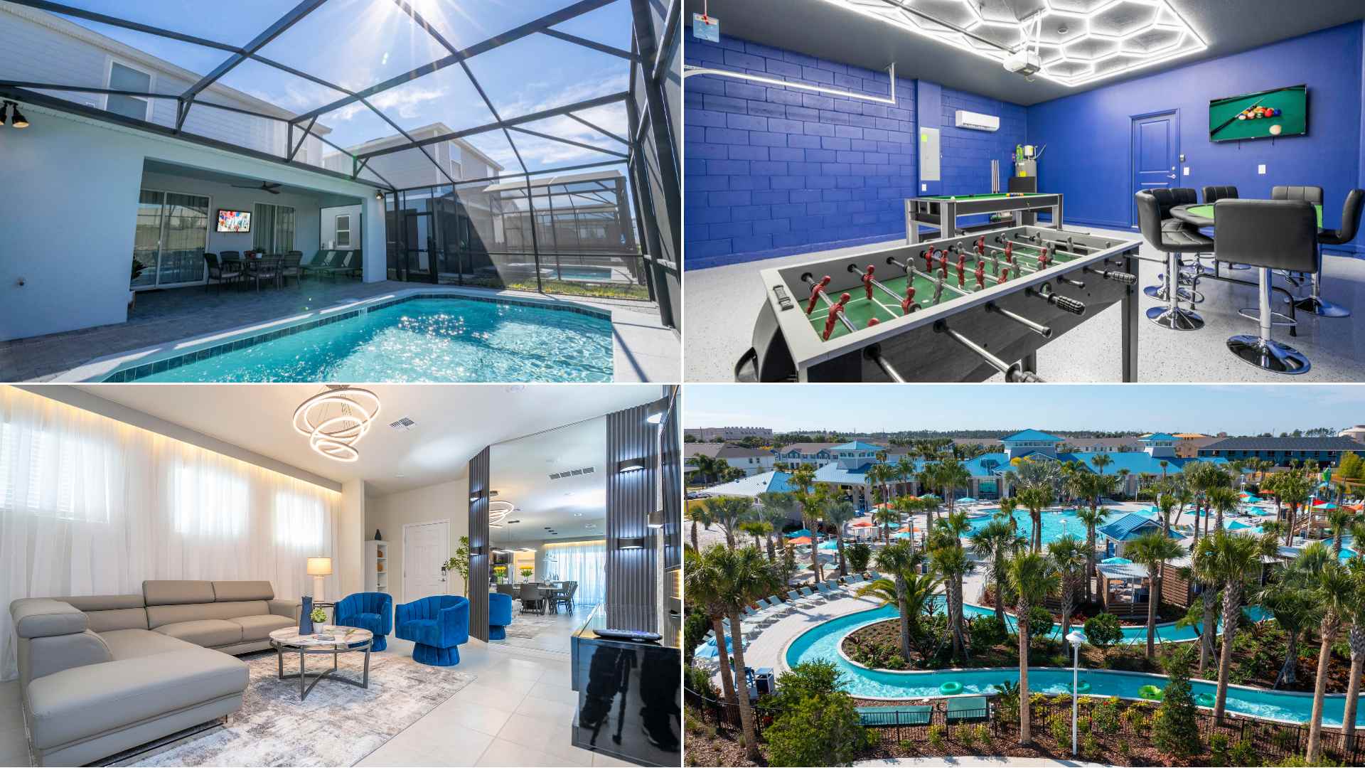 Lake Shore 5BR Resort Villa • Pool • Game Loft — Davenport, FL — vacation rental