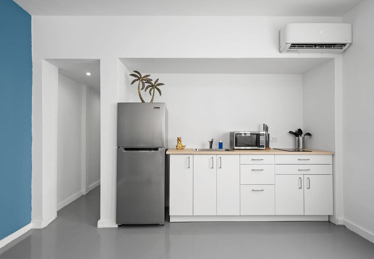 Modern Apartment Near Condado Beach with Balcony