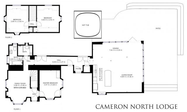 Cameron North Lodge on Loch Lomond in Cameron North Lodge G83 8QZ - Property image 51 - VivreStays