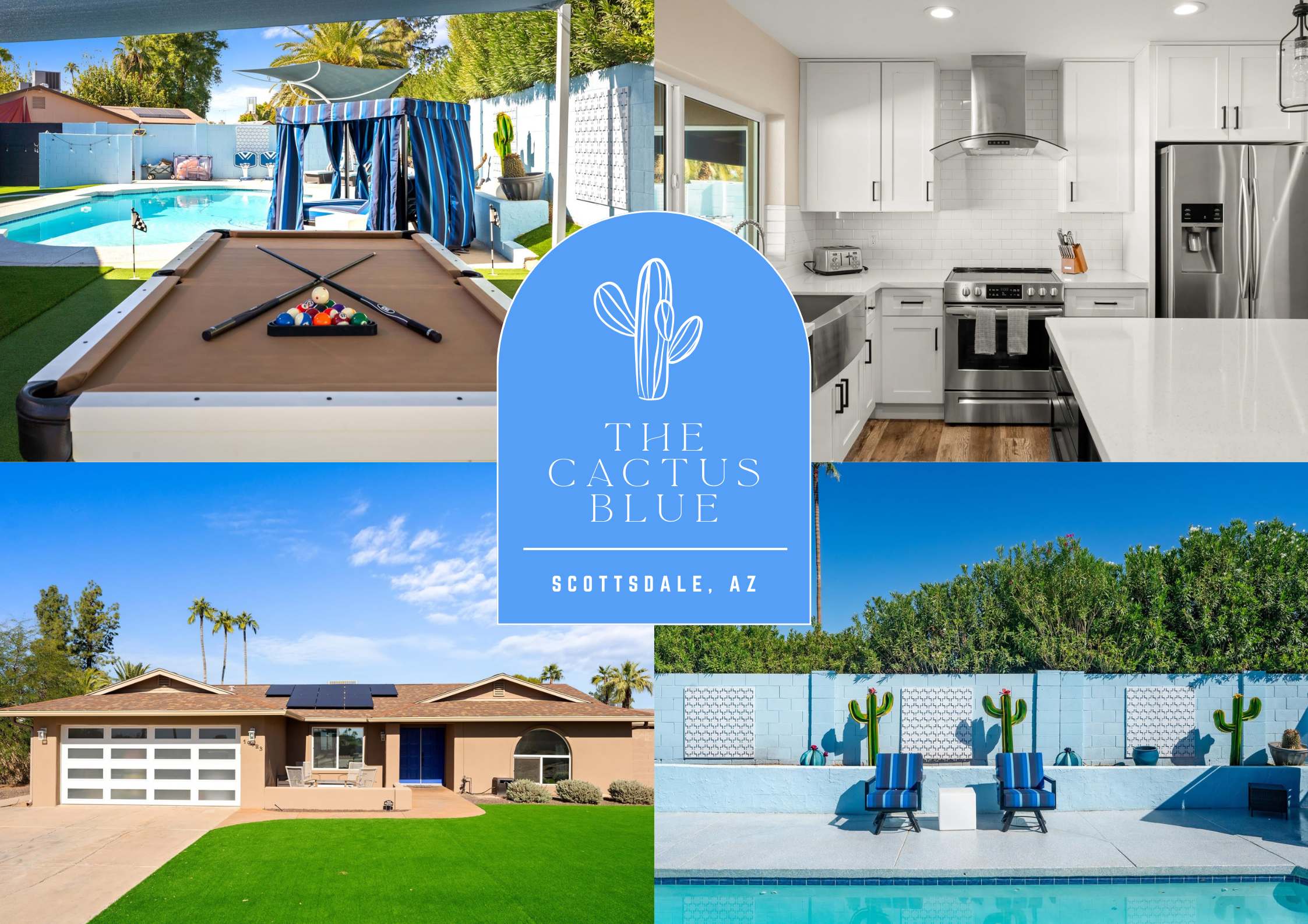 The Cactus Blue: Private Pool & Games — Scottsdale, AZ — vacation rental