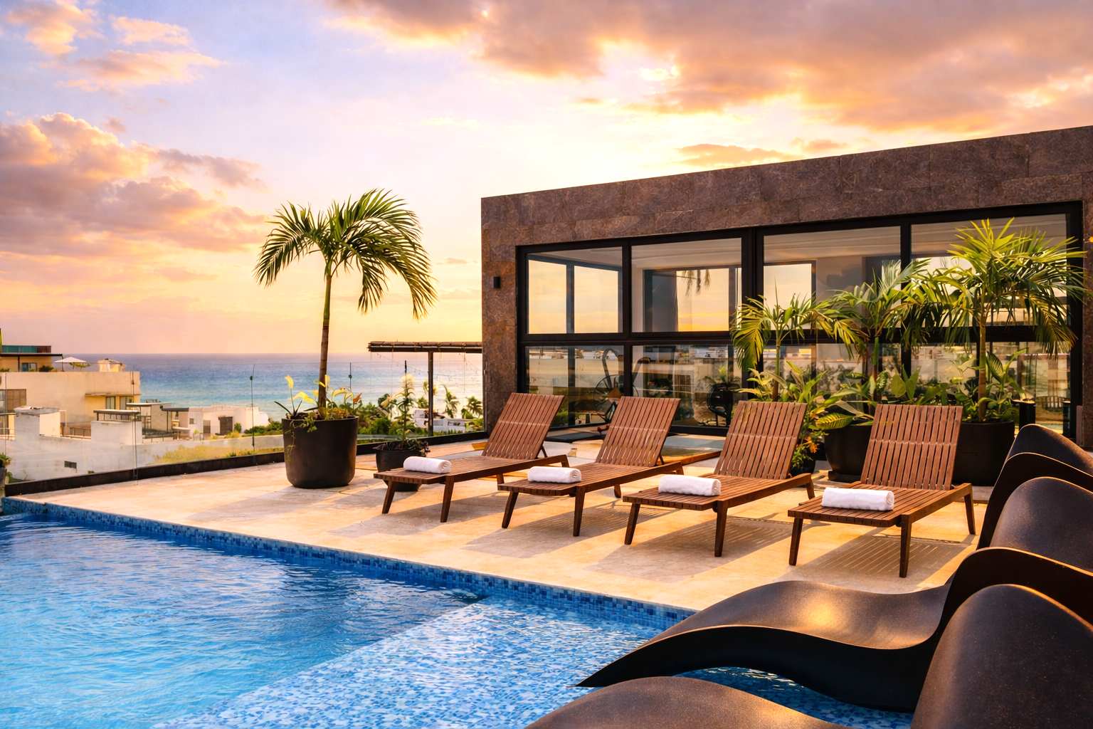 Steps to 5th Av | Oceanview Rooftop Pool — Playa del Carmen, Quintana Roo — vacation rental