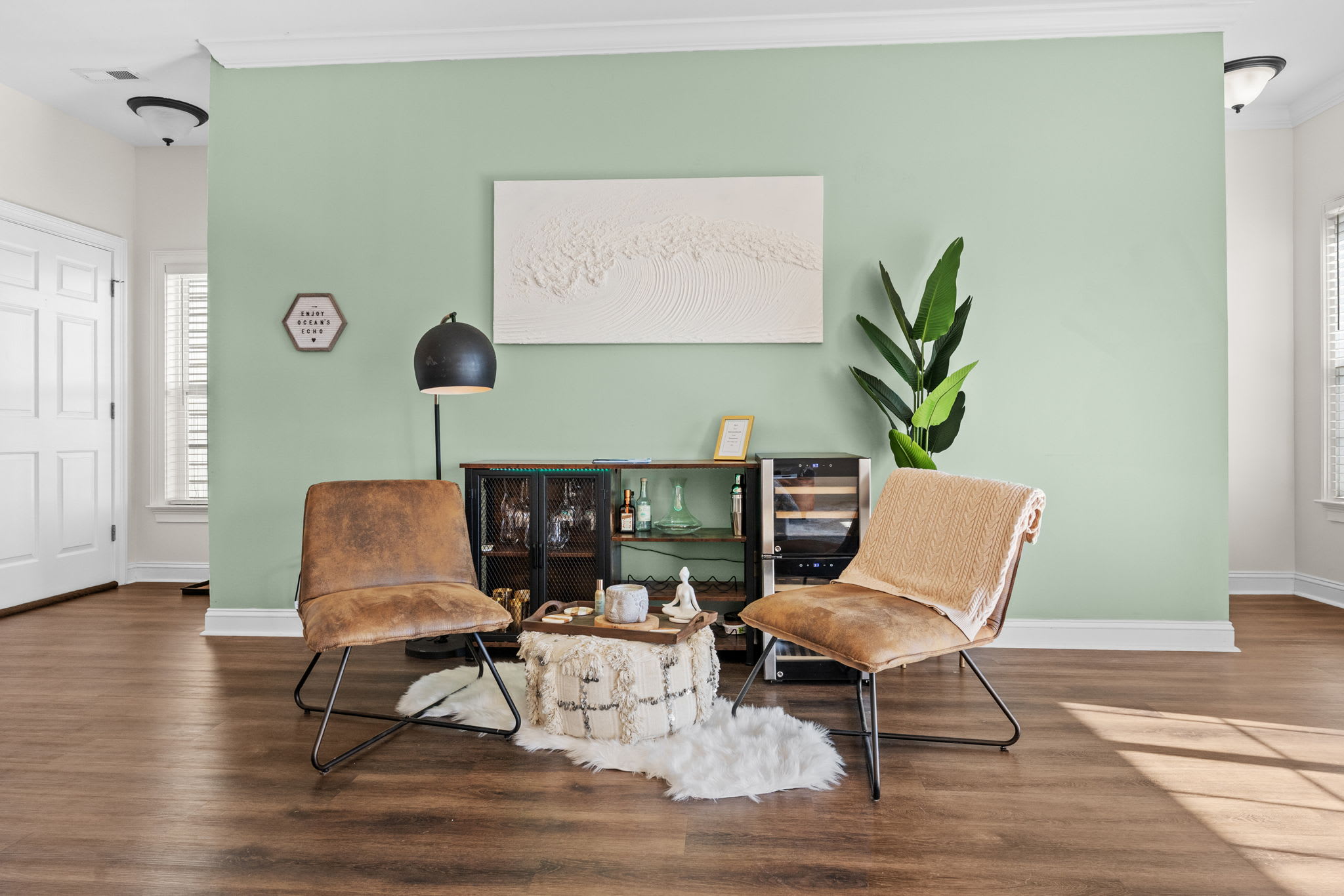 Additional seating for guests