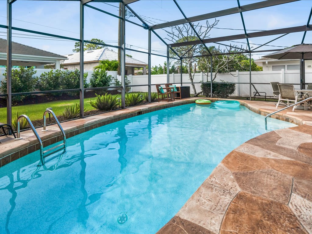 Walk to Beach Family Pool Home in Naples | Photo 26