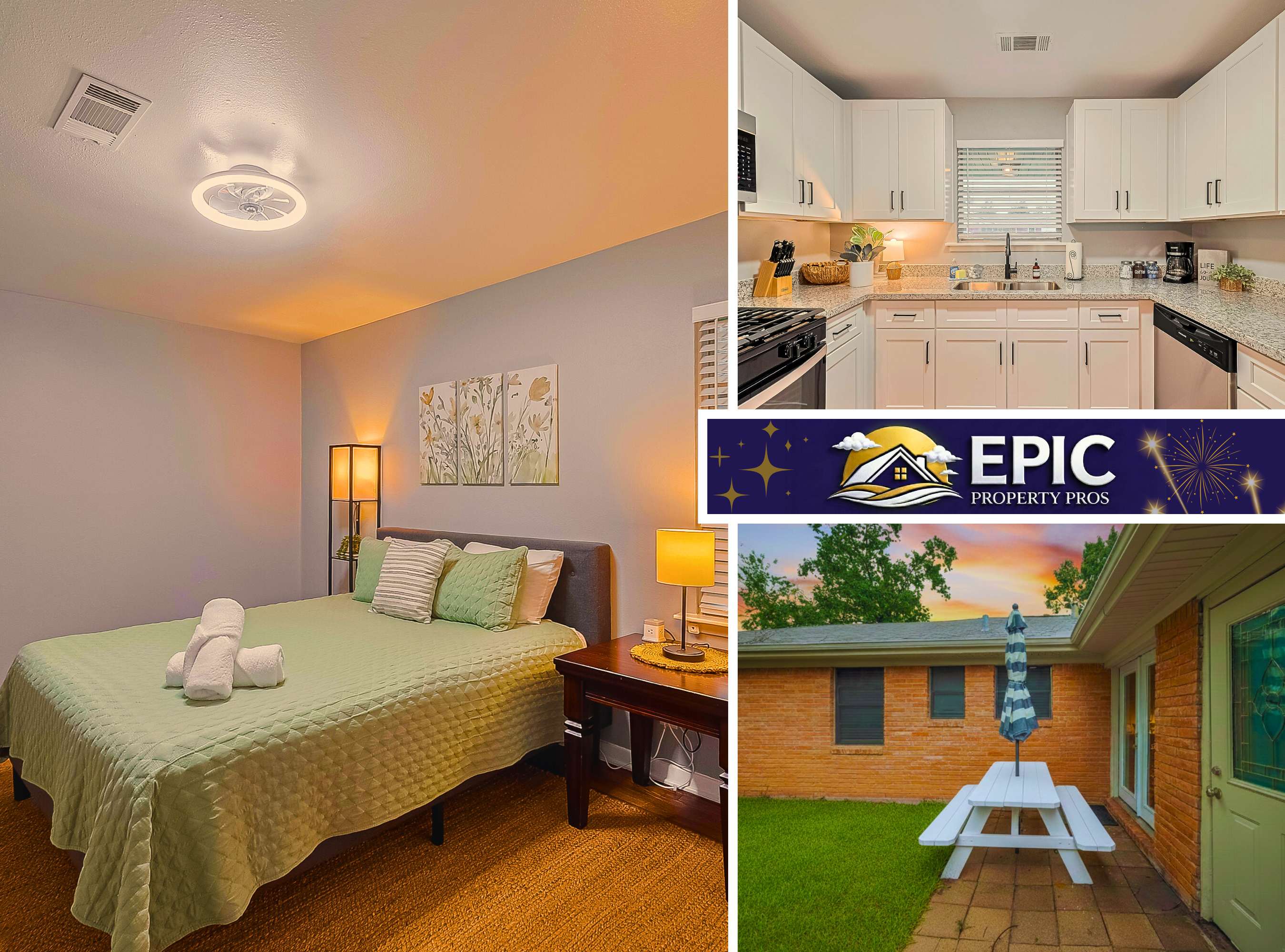 Modern Family Stay:3BR|BBQ Patio|Walk-in Shower — Houston, TX — vacation rental