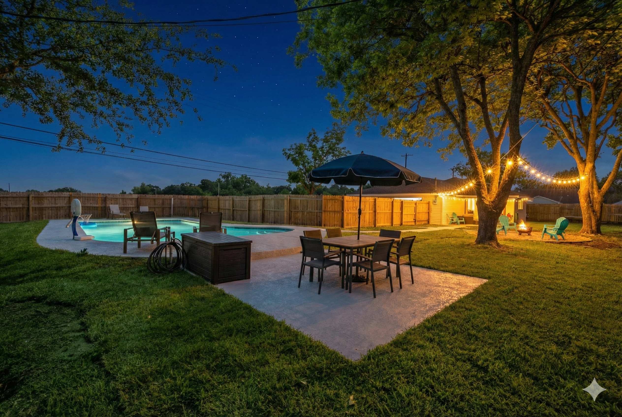 Ultimate Fun Escape:Pool |Arcade|Fire Pit Seating
