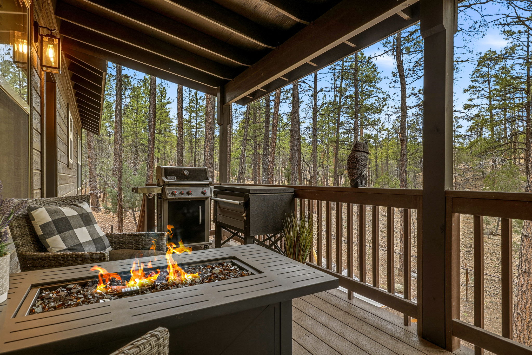 Cozy 3BR Retreat, Forest Views,Grill,Sleeps 6 3