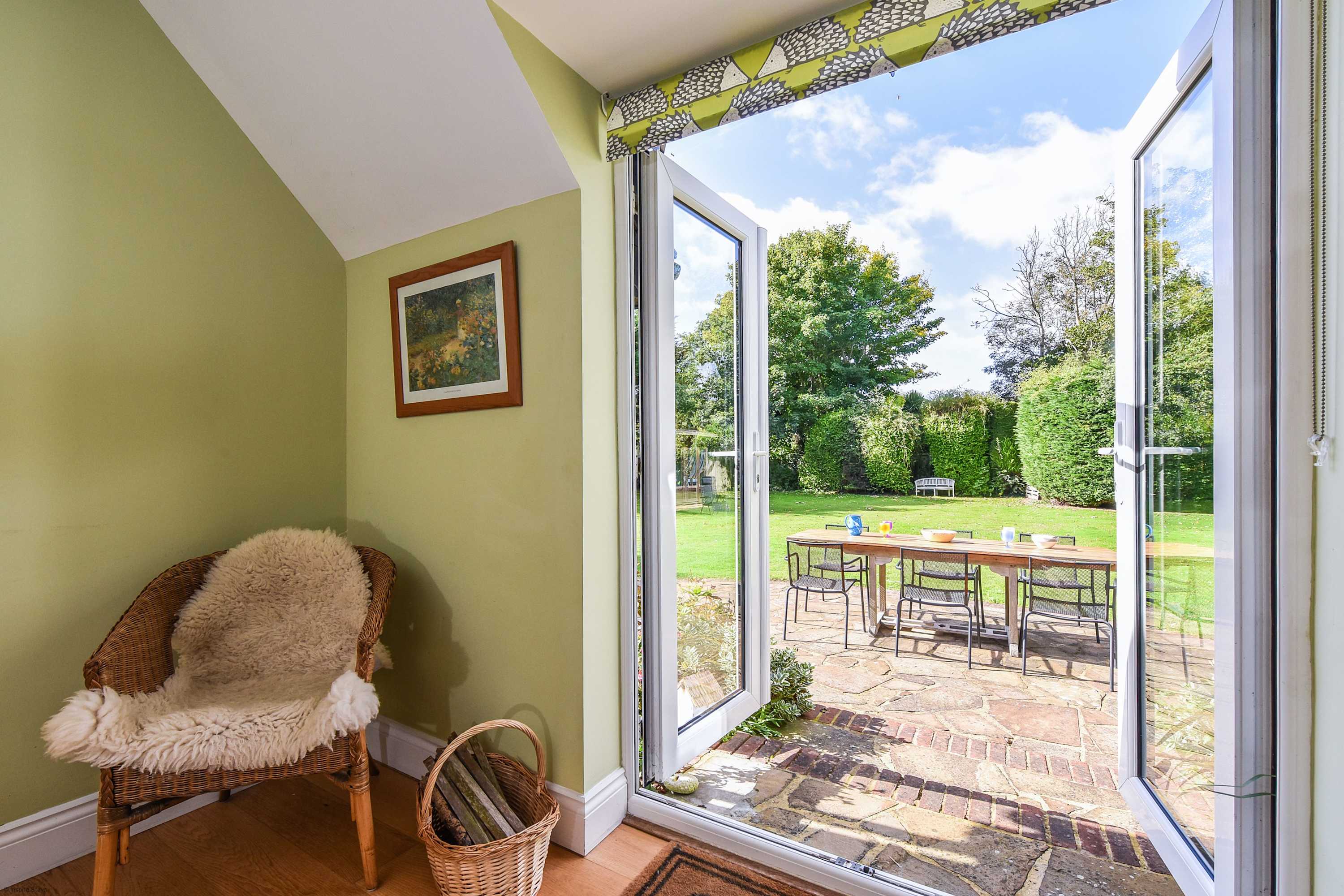 Summer evenings, kids playing in the garden whilst you enjoy a glass of wine...bliss