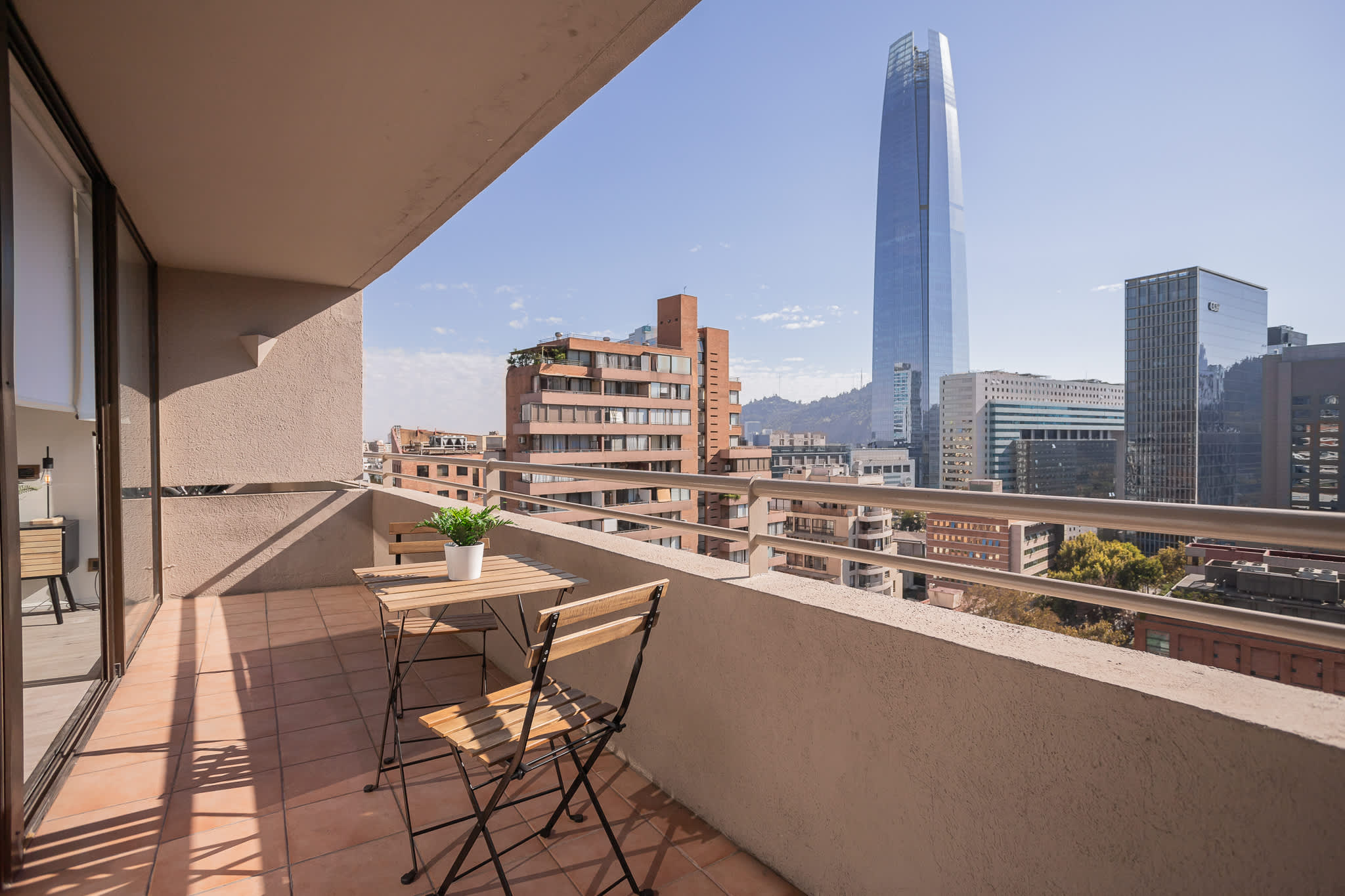 Relax on your private balcony with stunning city views, perfect for enjoying a morning coffee or evening sunset.