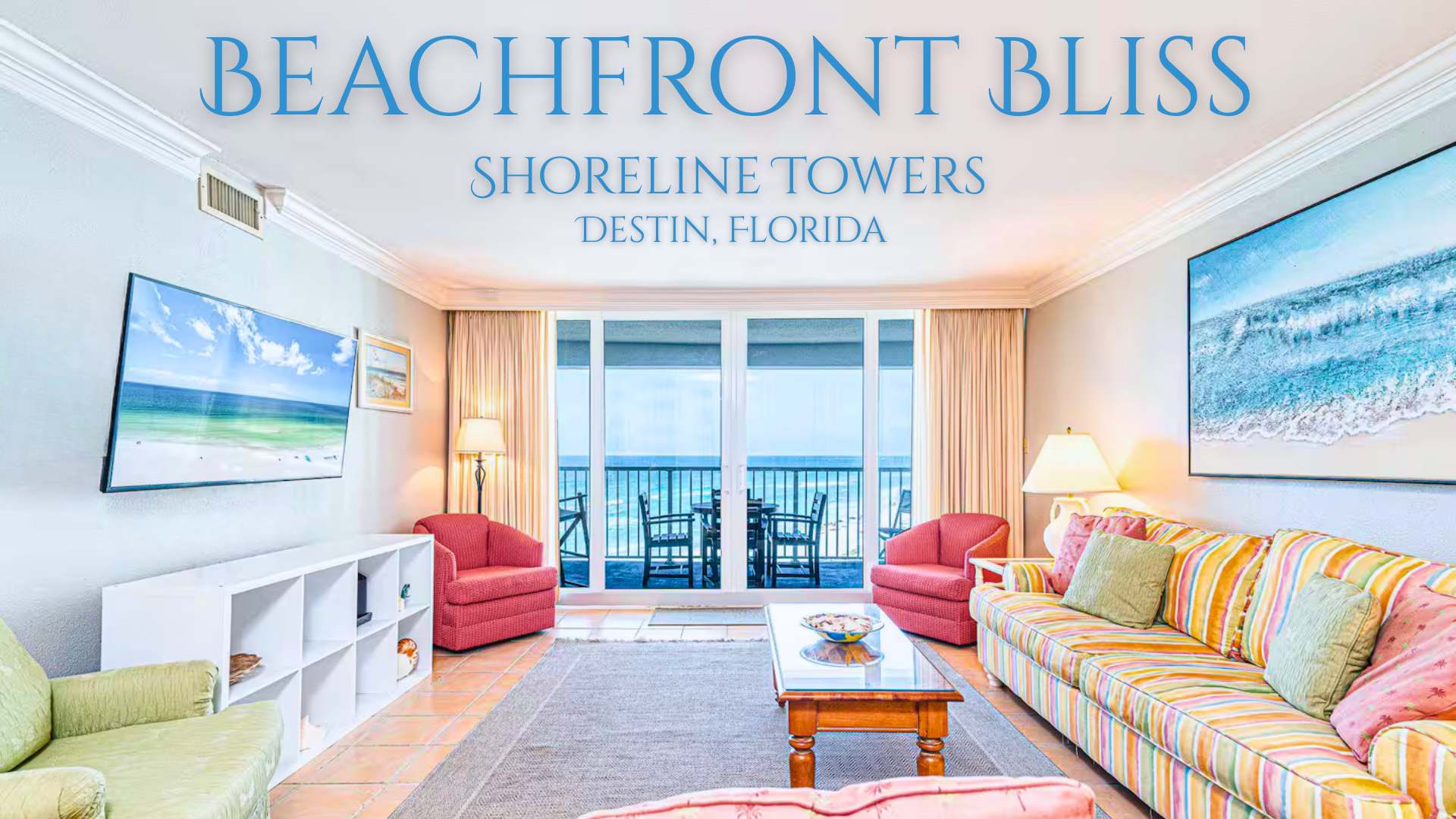Beachfront Destin Condo | Gulf View Balcony