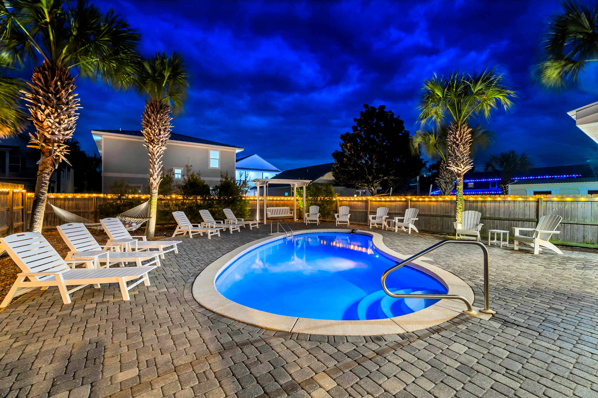 Crystal Waves – 1 Block to Beach | Free Beach Setup | Golf Cart | Heated Pool — Destin, FL — vacation rental