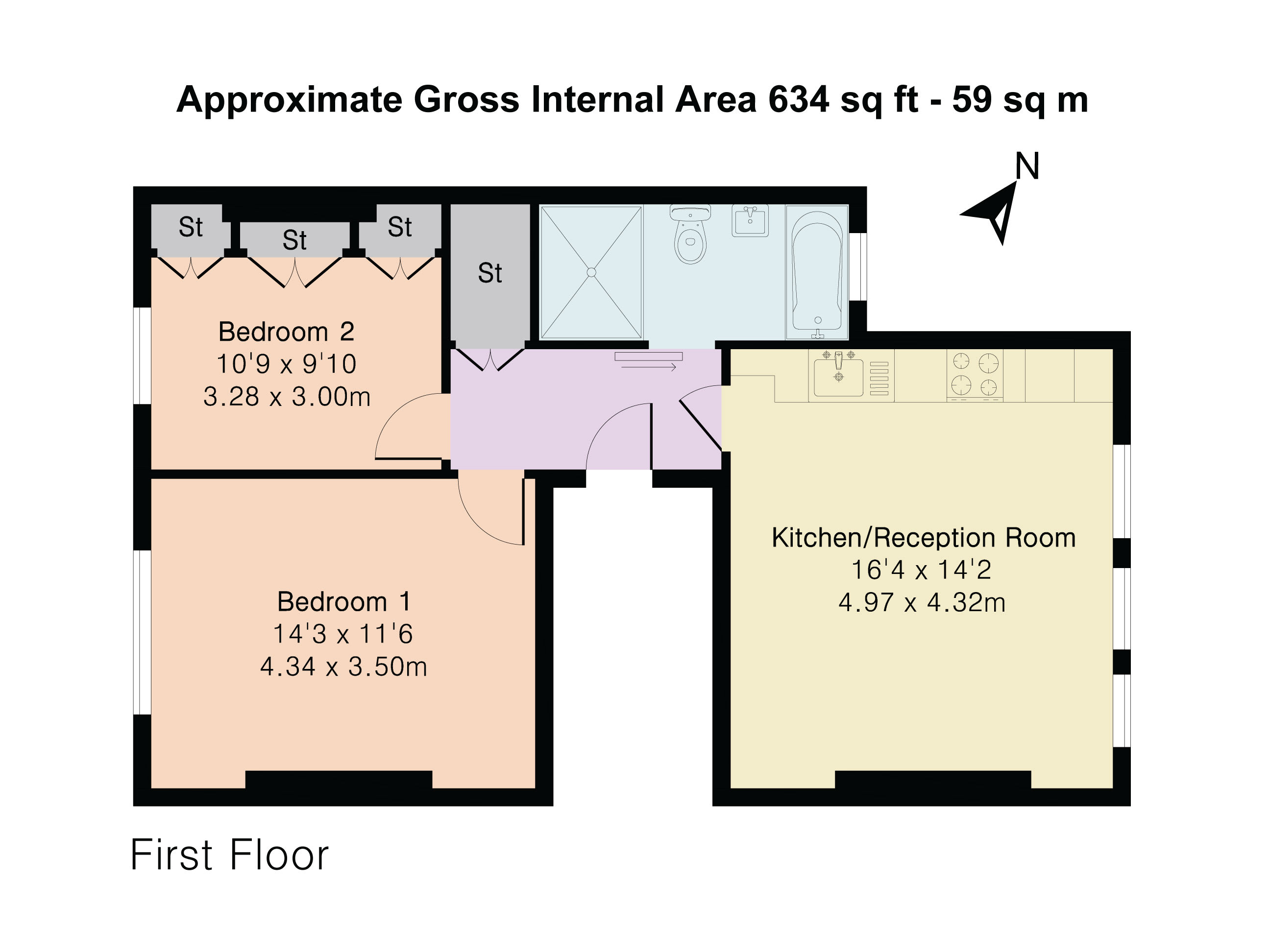 Cosy Chelsea 2 bed pad
