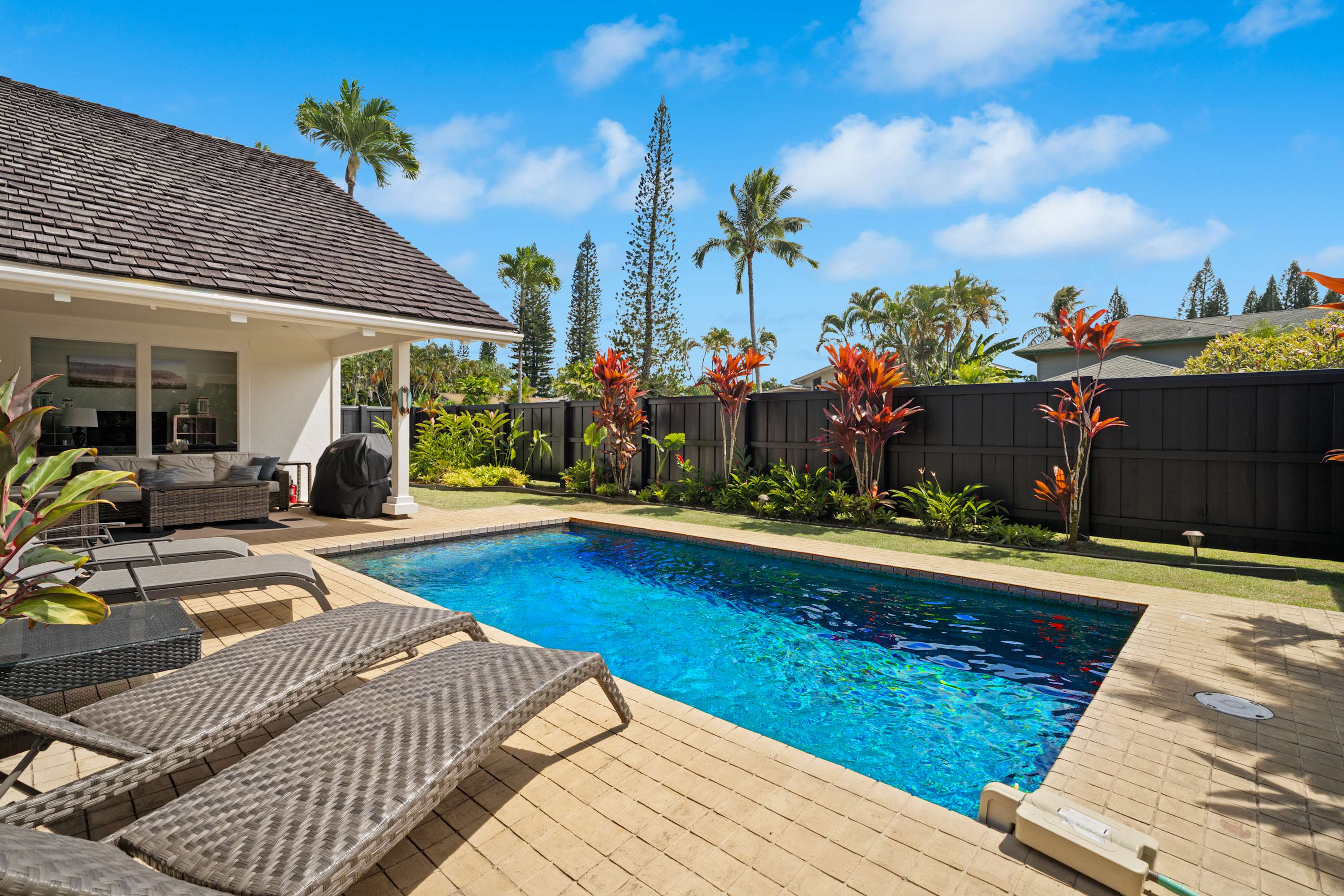 Victoria Loop w/Private Pool! A/C+Waterfall Views — Princeville, HI — vacation rental