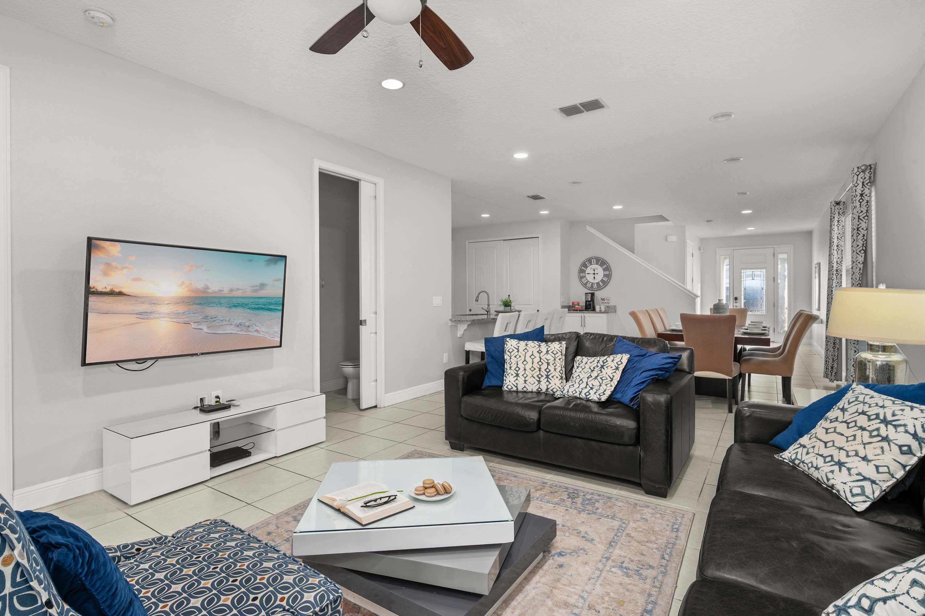 Spacious retreat w/ pool & hot tub