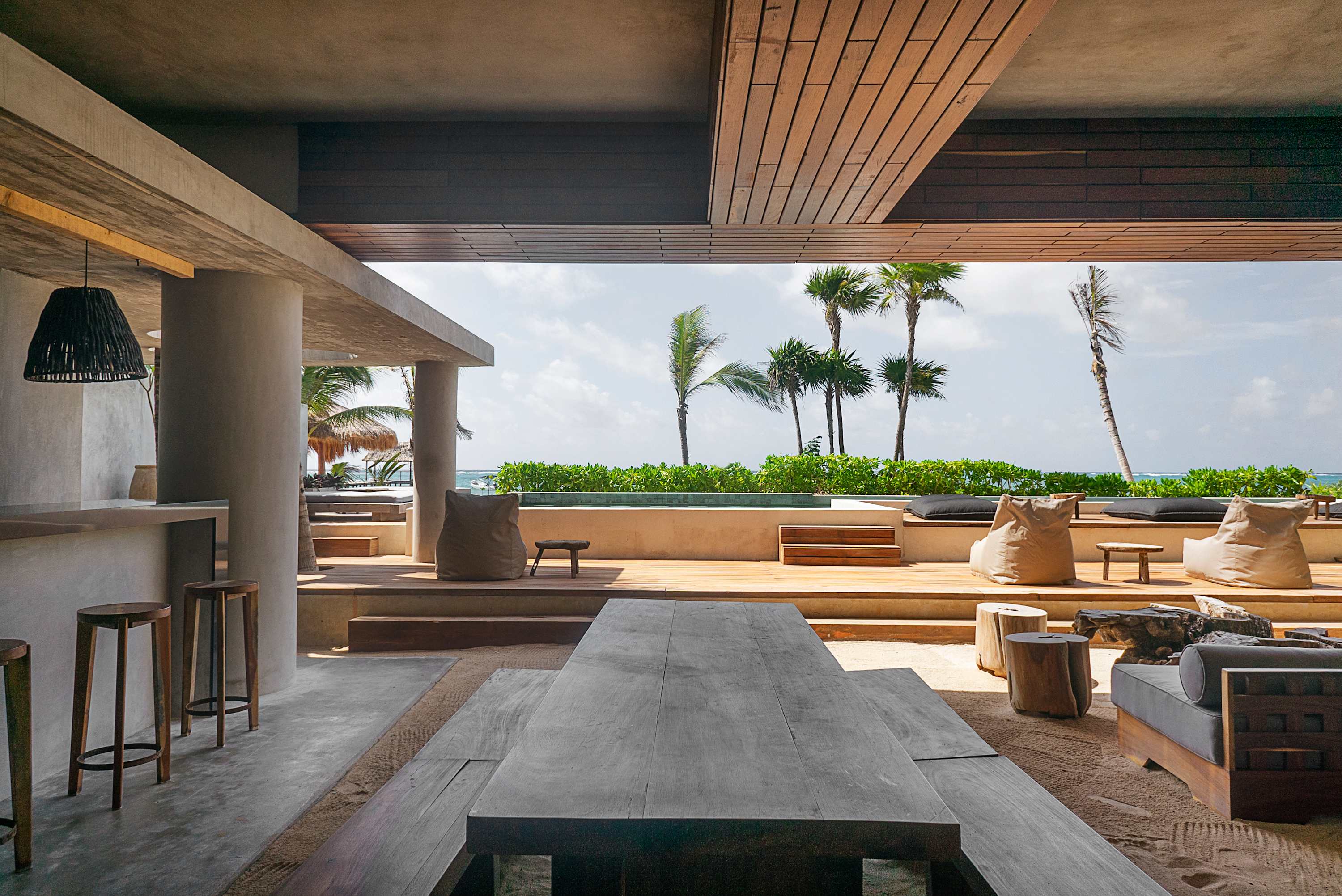 Antal Complex | Shared Pool & Social Area