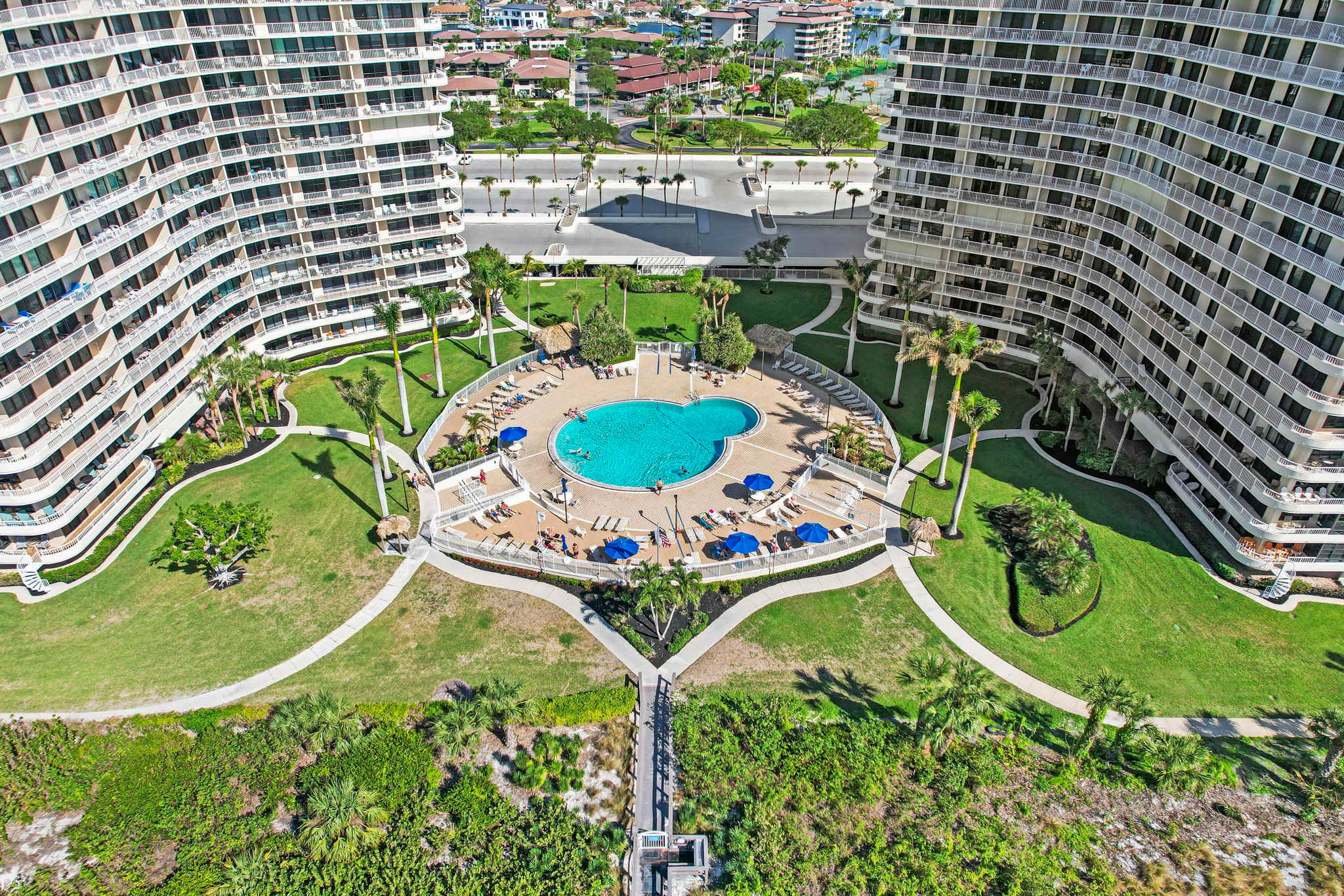 Oceanview Marco Island Condo  Beach Access — Marco Island, FL — vacation rental