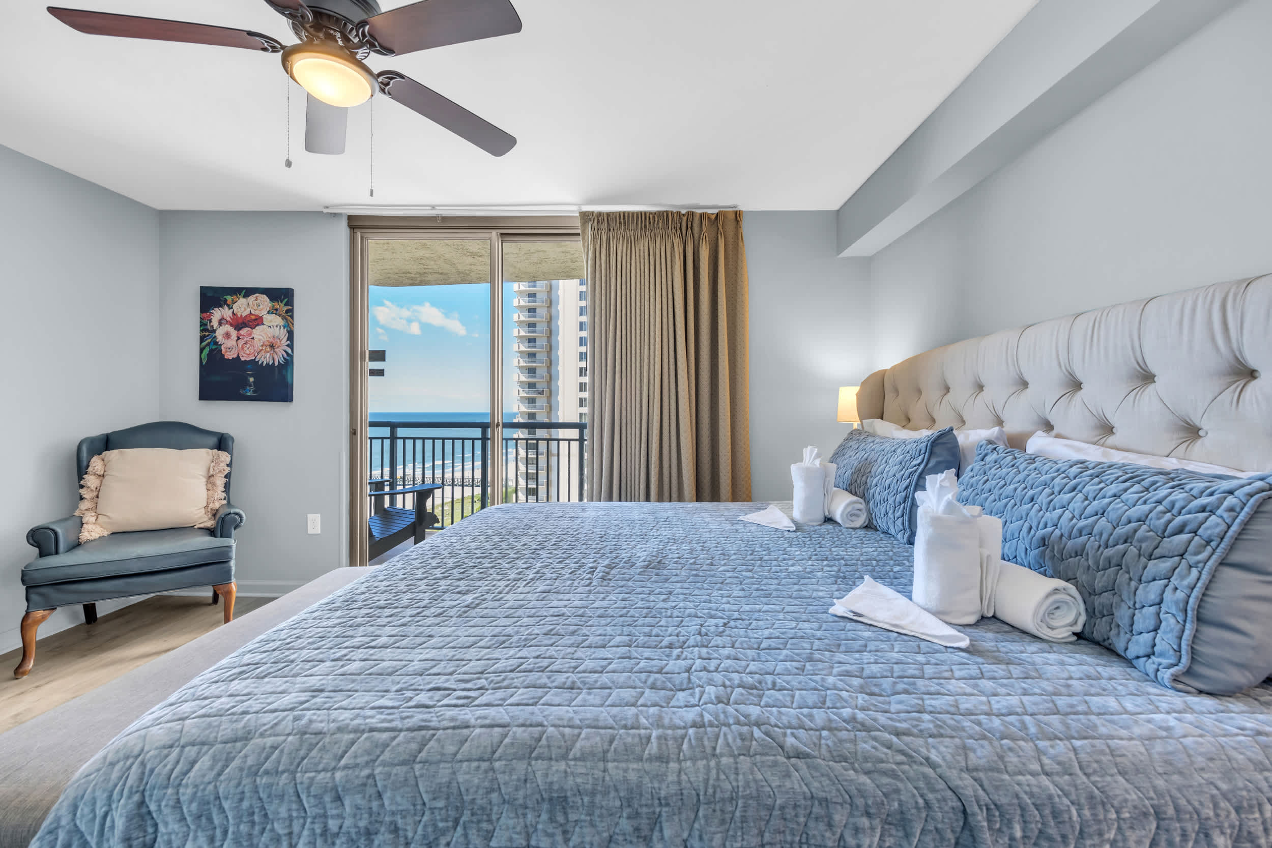 Ocean View Resort Condo w Private Master Suite