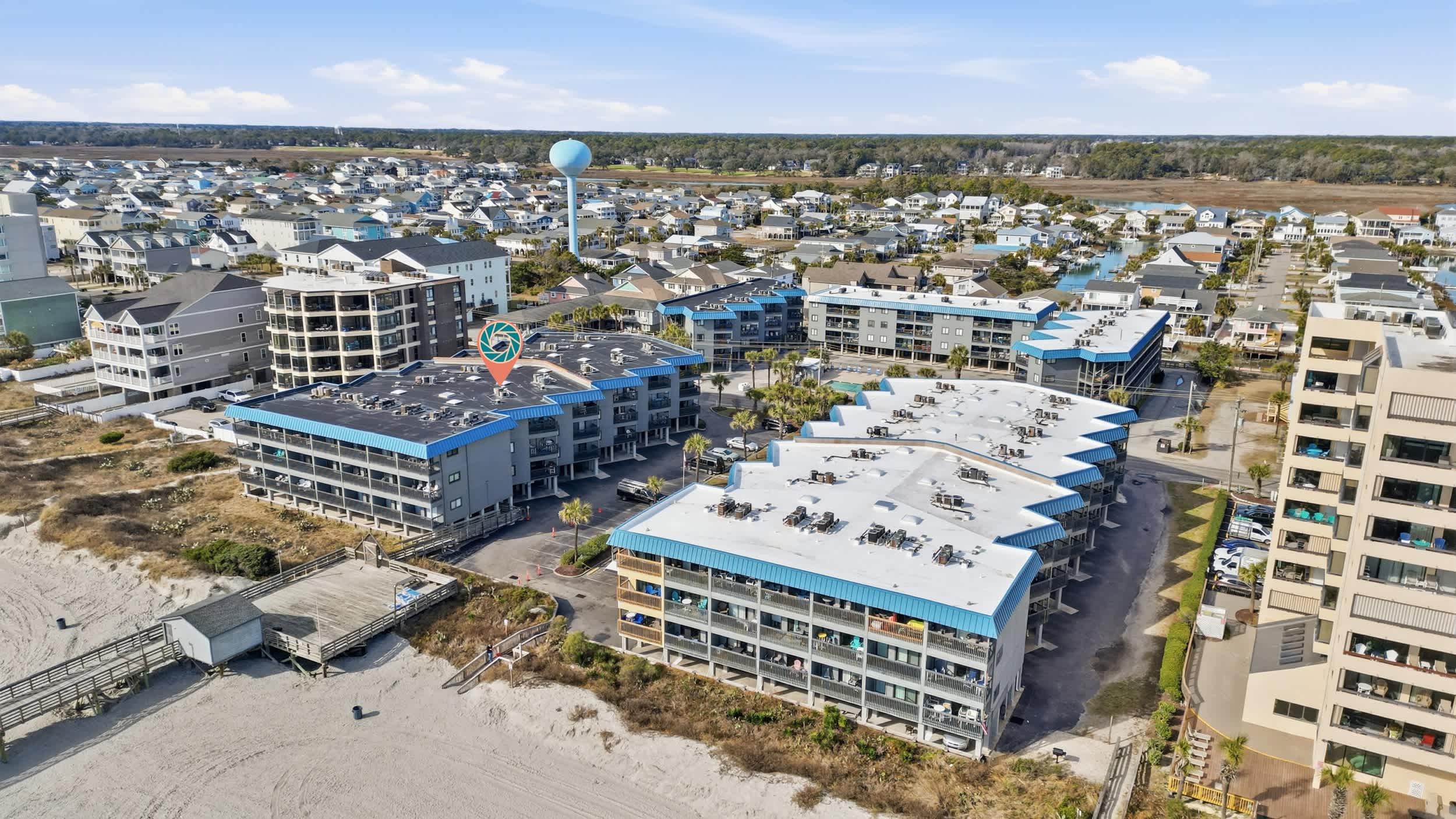 Shoreline Glimmer at Sea Cabin w Pool