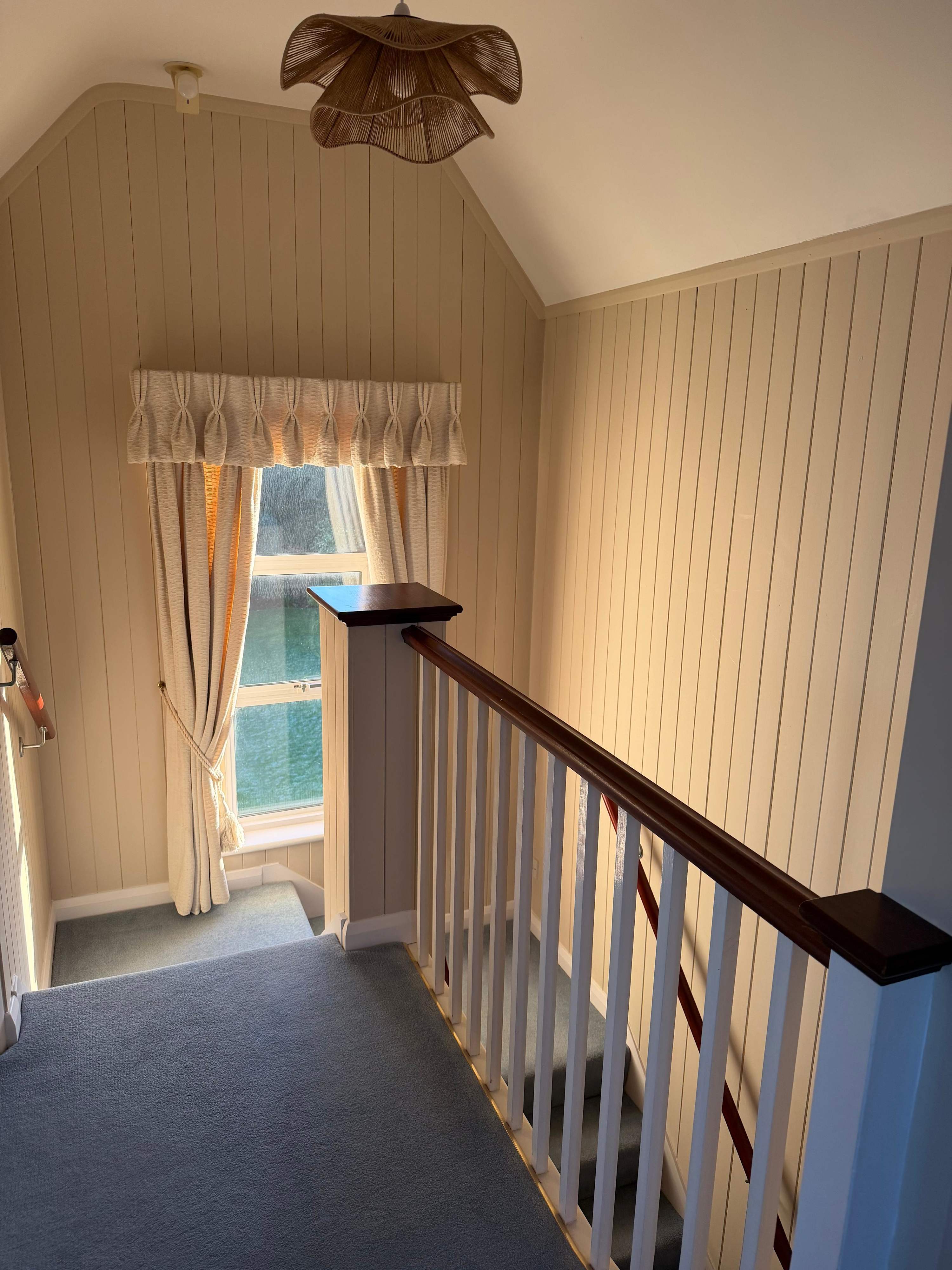 The house has a lovely beachy, authentic feel to it