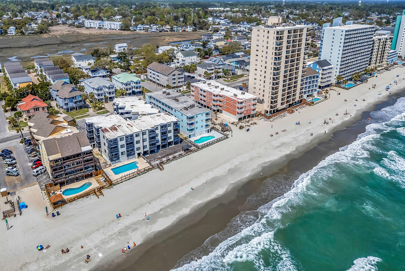 Oceanfront Garden City Beach 2BR Beauty Pool | Photo 32