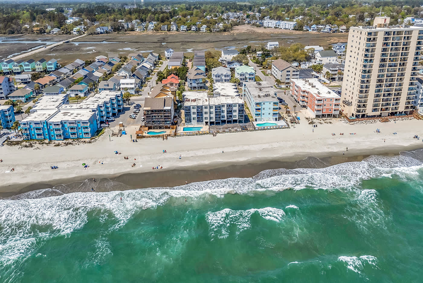 Oceanfront Garden City Beach 2BR Beauty Pool | Photo 34