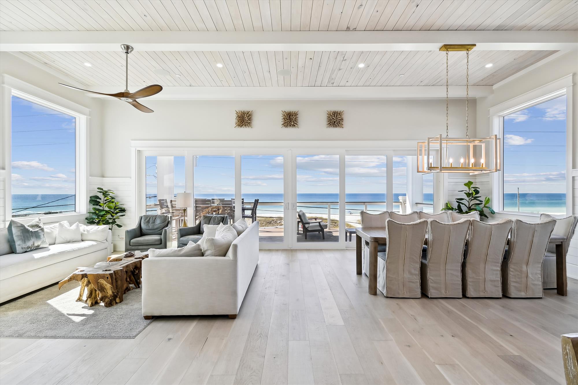 NEW LUX Laguna Sunset | 6 Seater LSV | Bikes | Beachfront — Panama City Beach, FL — vacation rental
