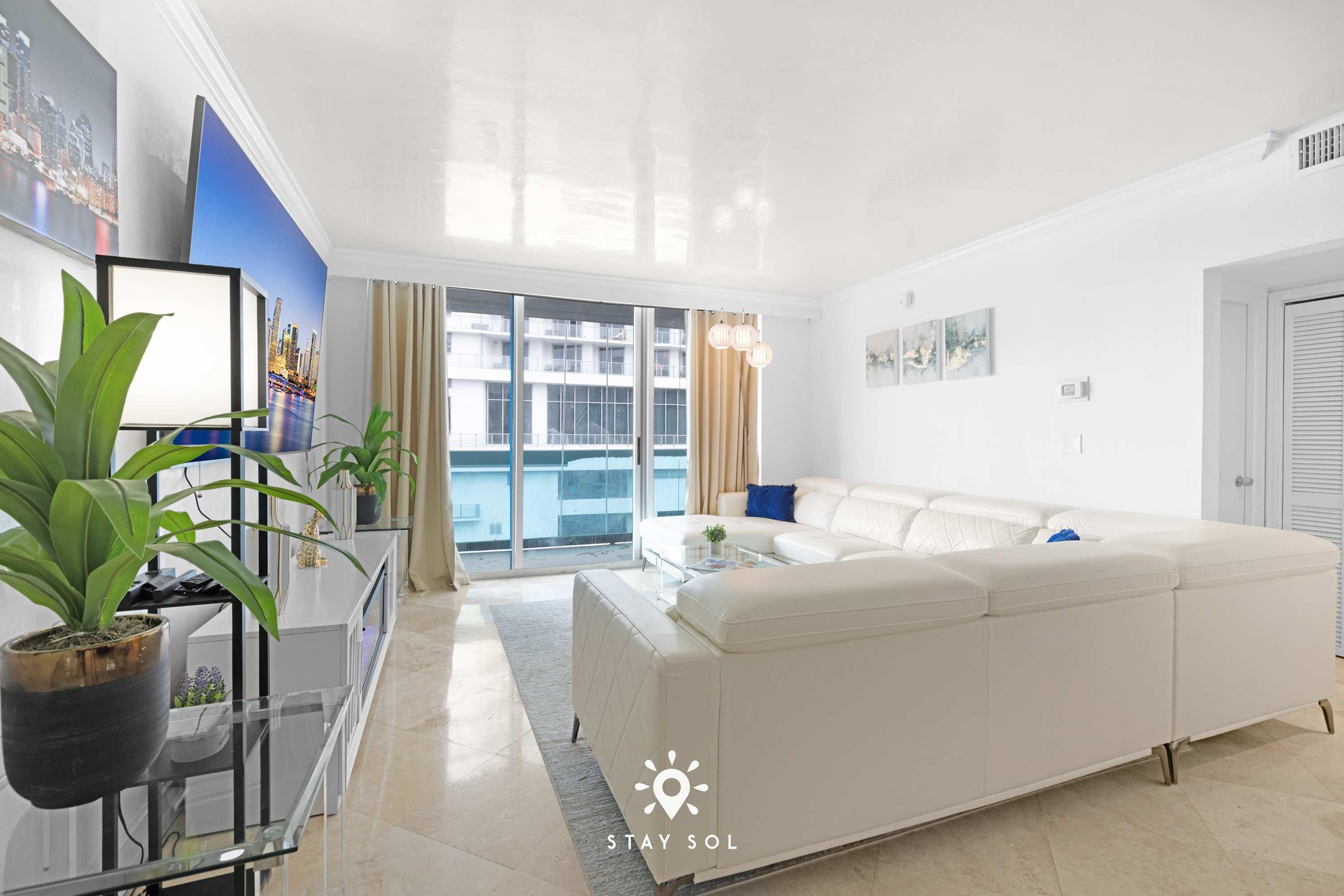 Modern Luxury by the Sea | 2BR, Pool & Gym