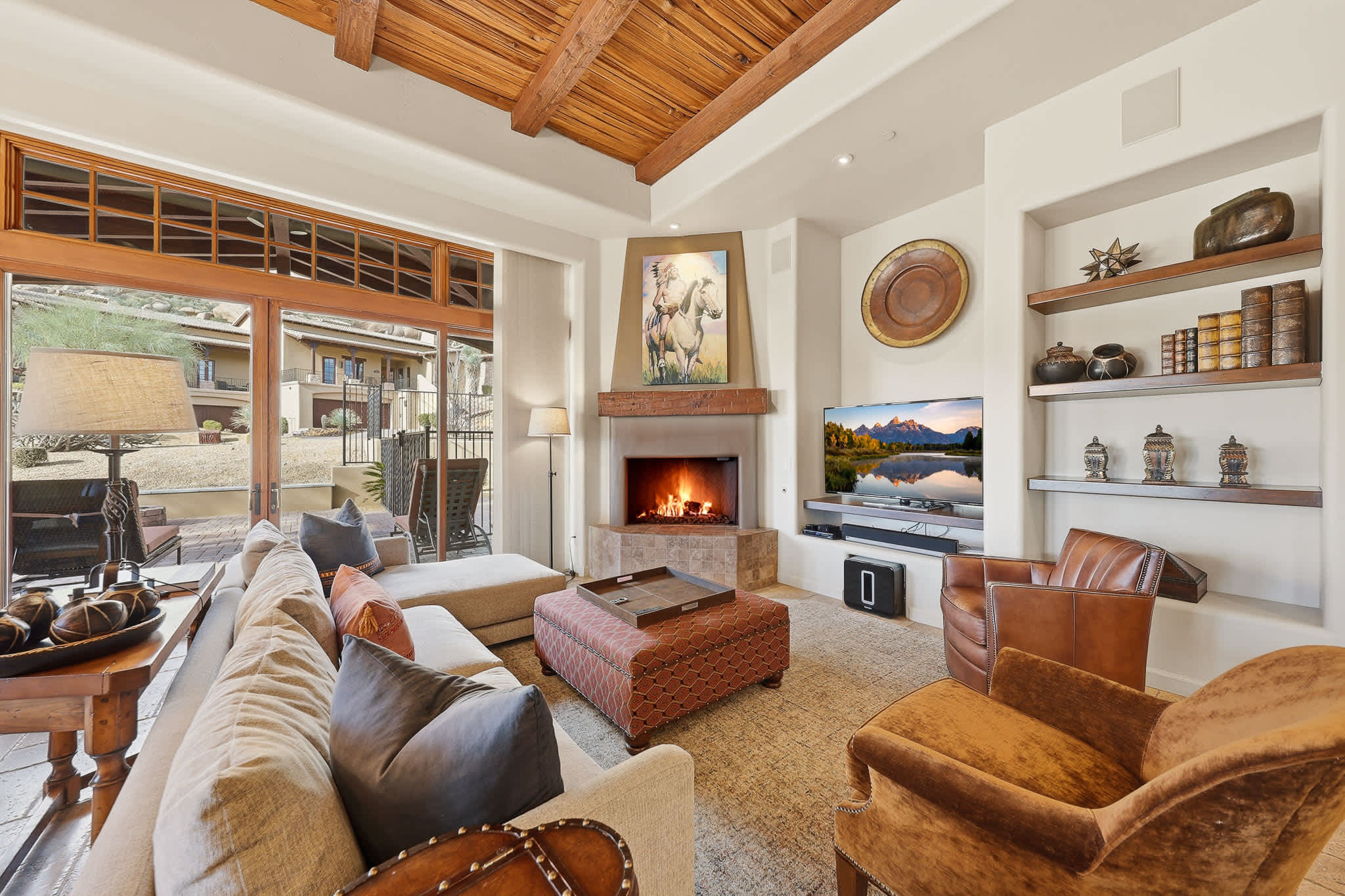Living Room | Rocks 122 in North Scottsdale, AZ by Luxus Vacation Properties