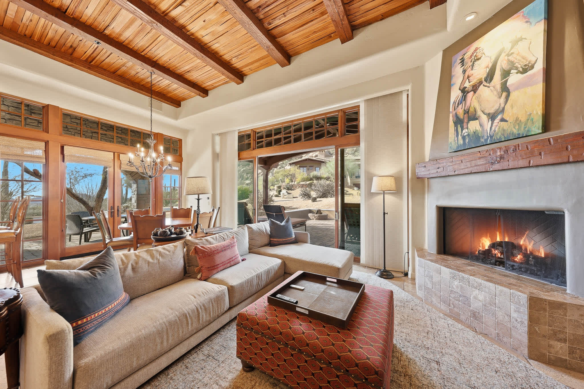 Living Room | Rocks 122 in North Scottsdale, AZ by Luxus Vacation Properties