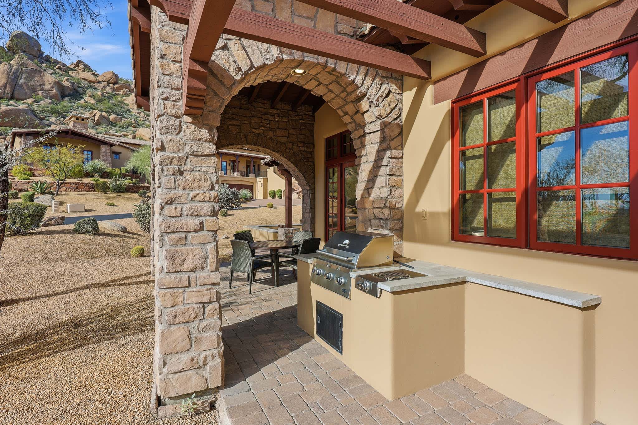 BBQ | Rocks 122 in North Scottsdale, AZ by Luxus Vacation Properties