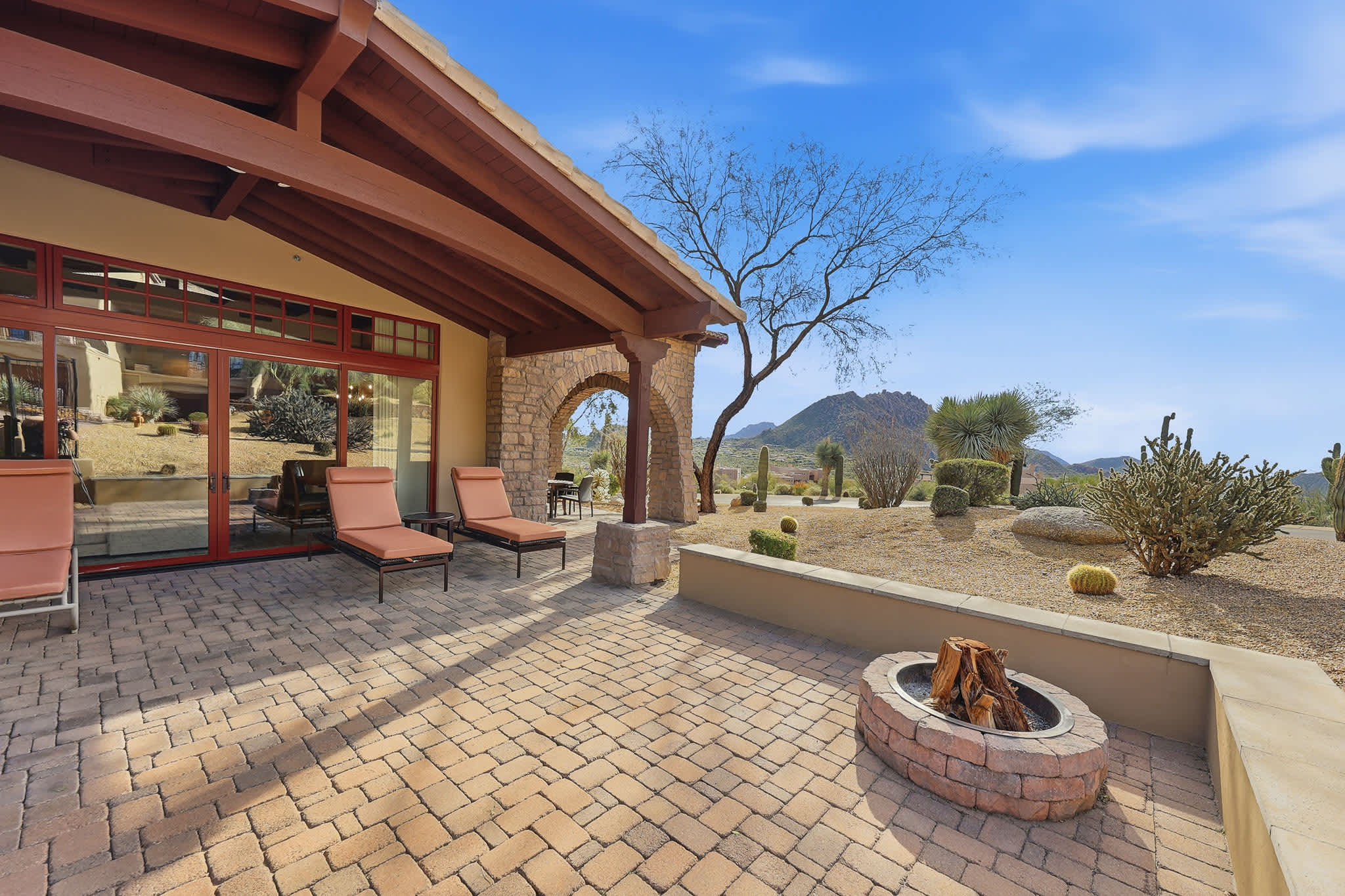 Patio | Rocks 122 in North Scottsdale, AZ by Luxus Vacation Properties