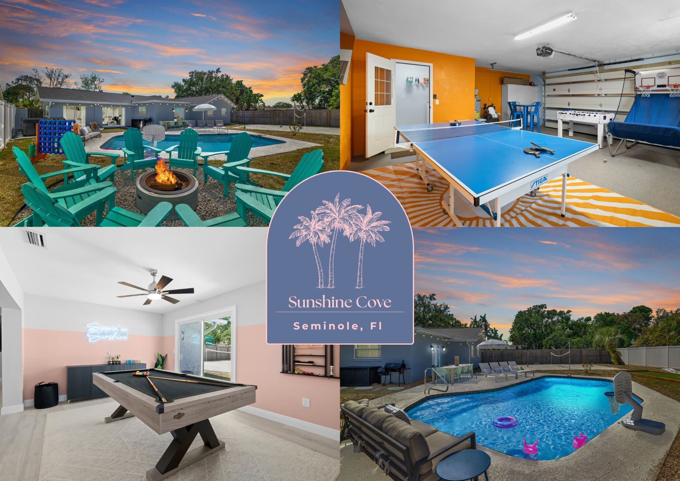 Backyard Oasis w/ Sand Volleyball!~ Mins to Beach — Seminole, FL — vacation rental
