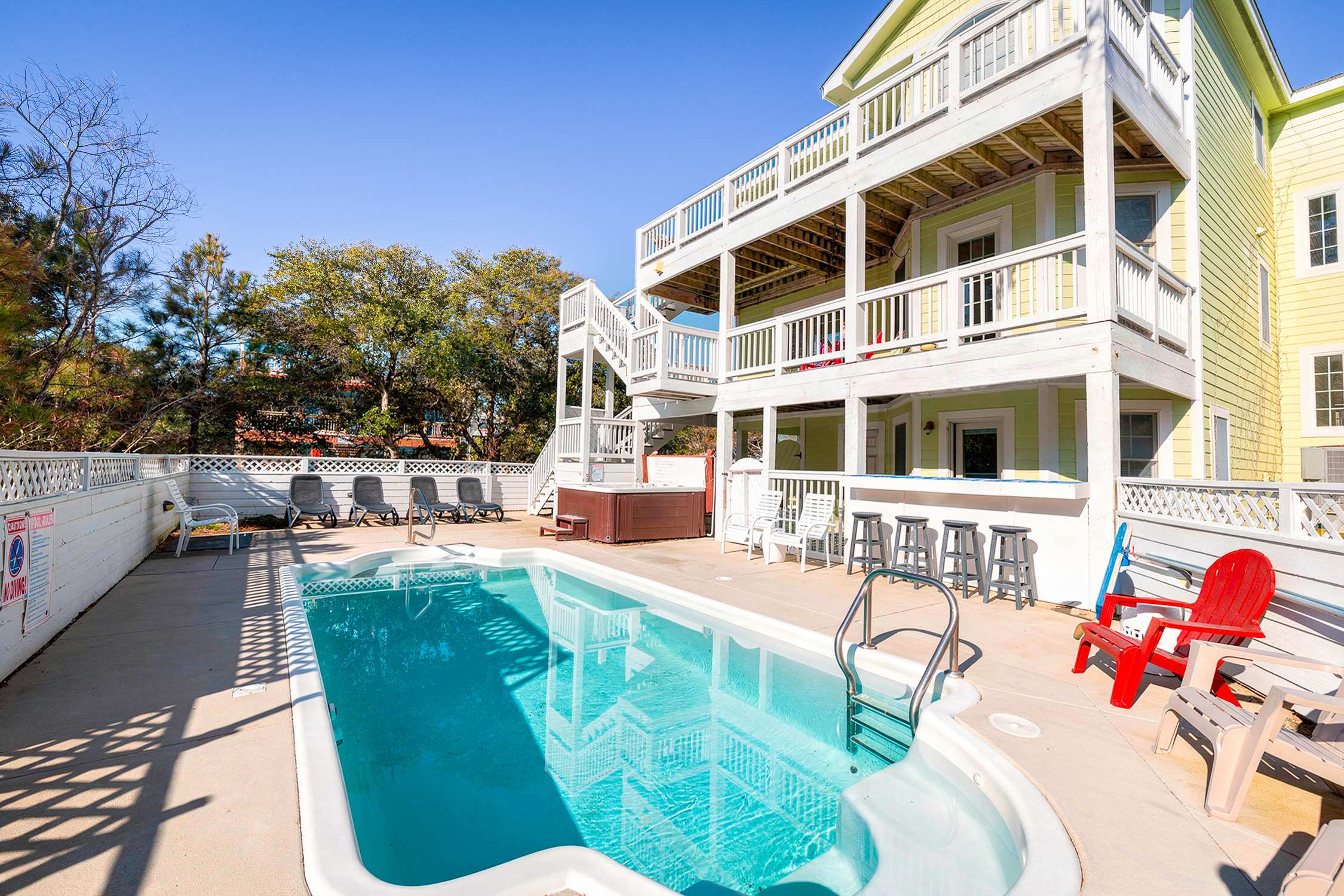 Corolla Getaway w Pool Bar Spa Game Rm