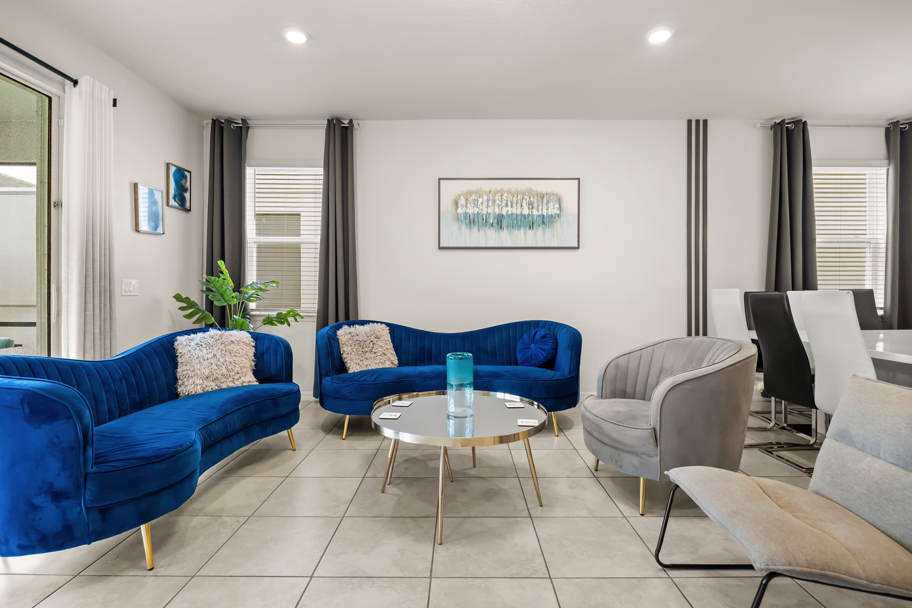 Spacious open-concept living area designed for comfort & connection