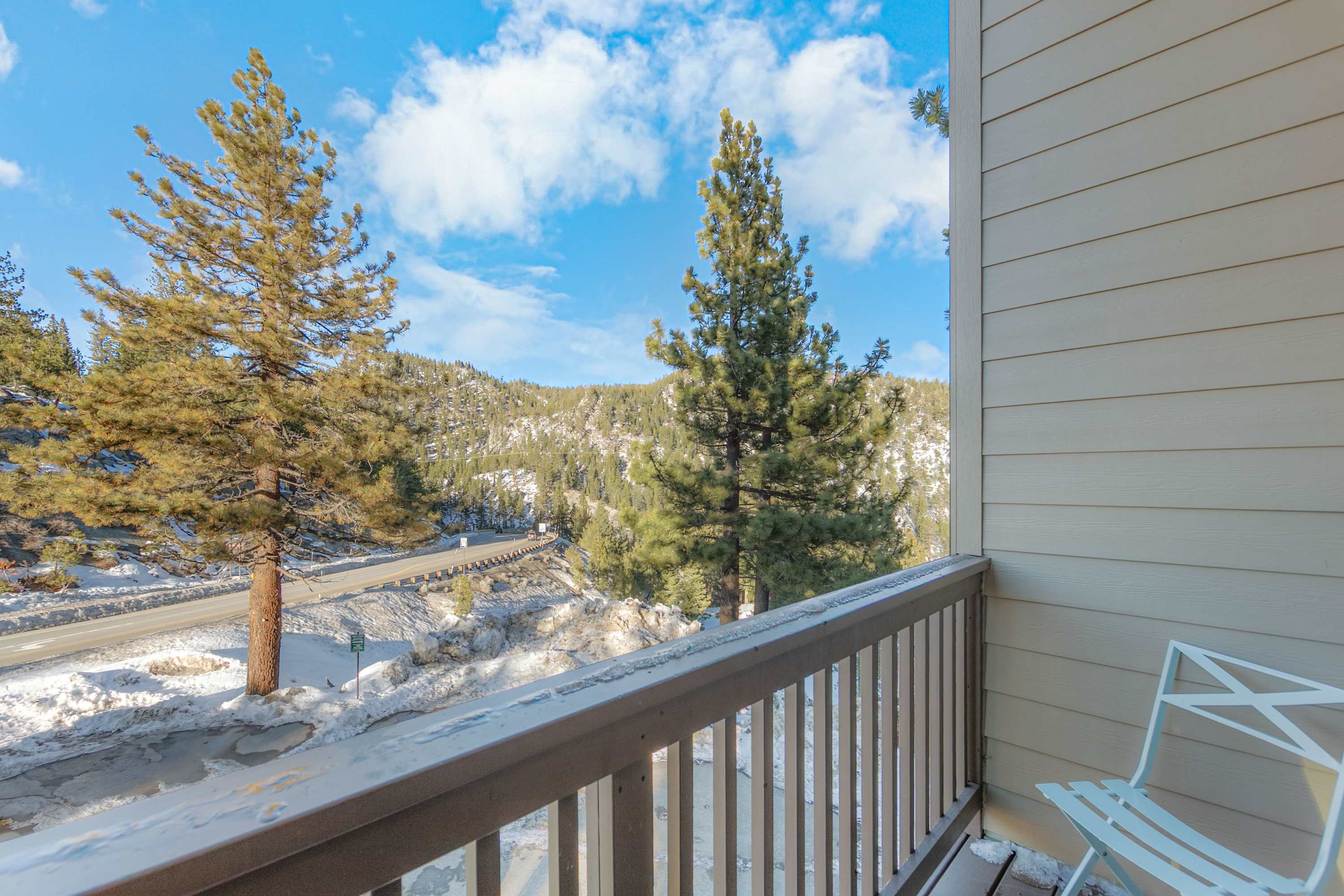 View from the balcony