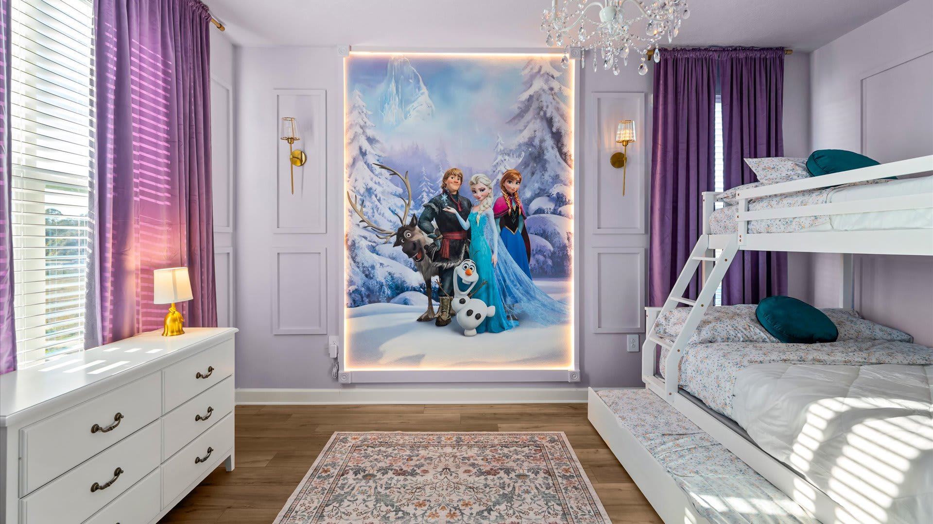 Charming themed kids’ bedroom – A magical, playful space designed to spark imagination and excitement