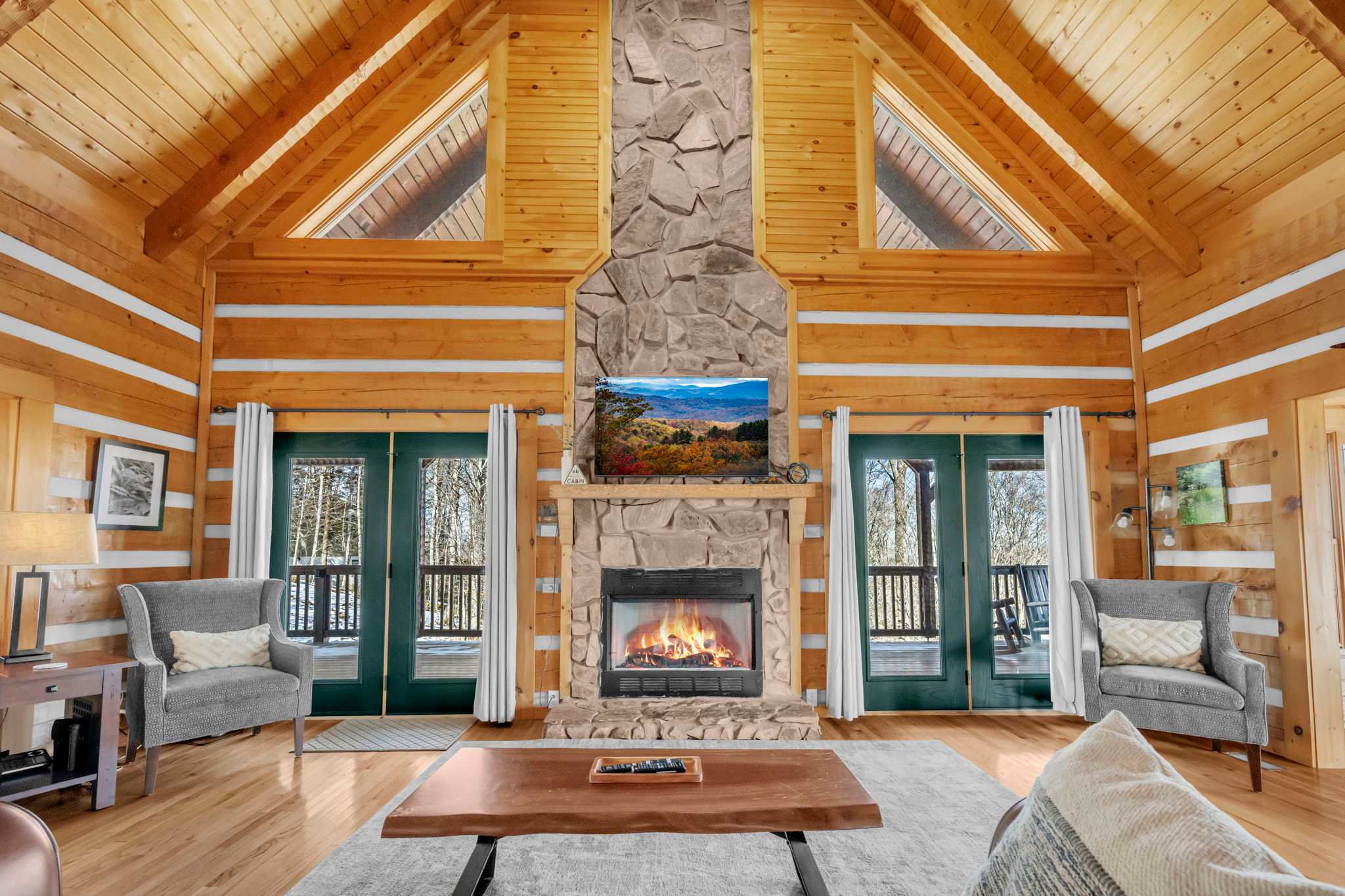 Scenic 4-BR Chalet with Hot Tub — Beech Mountain, NC — vacation rental