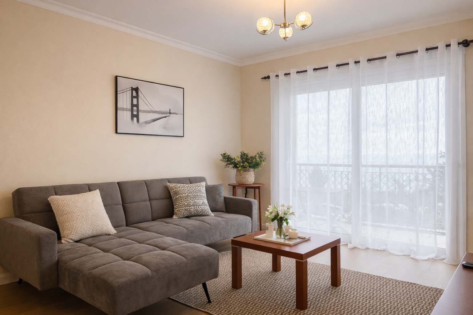 Machico Ocean-View Apt w/ Balcony & Fast WiFi — Santa Cruz, Madeira — vacation rental