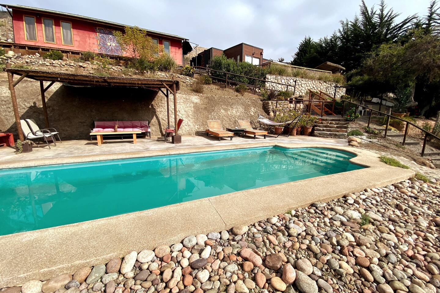 Scenic Cabin with BBQ & Pool Near Elqui Valley